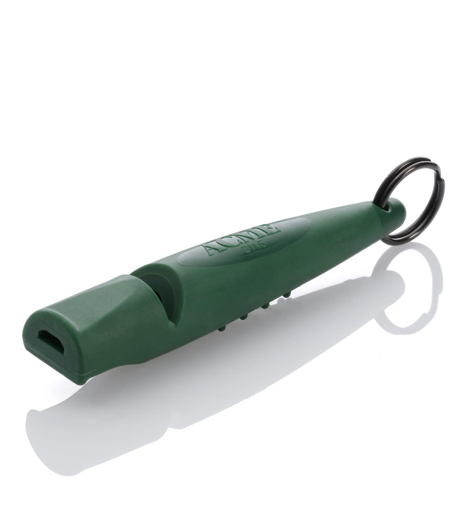 Buy Acme Dog Whistle No.211.5 | Ideal for Dog Training & Recall | Large Reach | Frequency Standardized | Forest Green | International Shipping - Buy Online on GoSupps.com