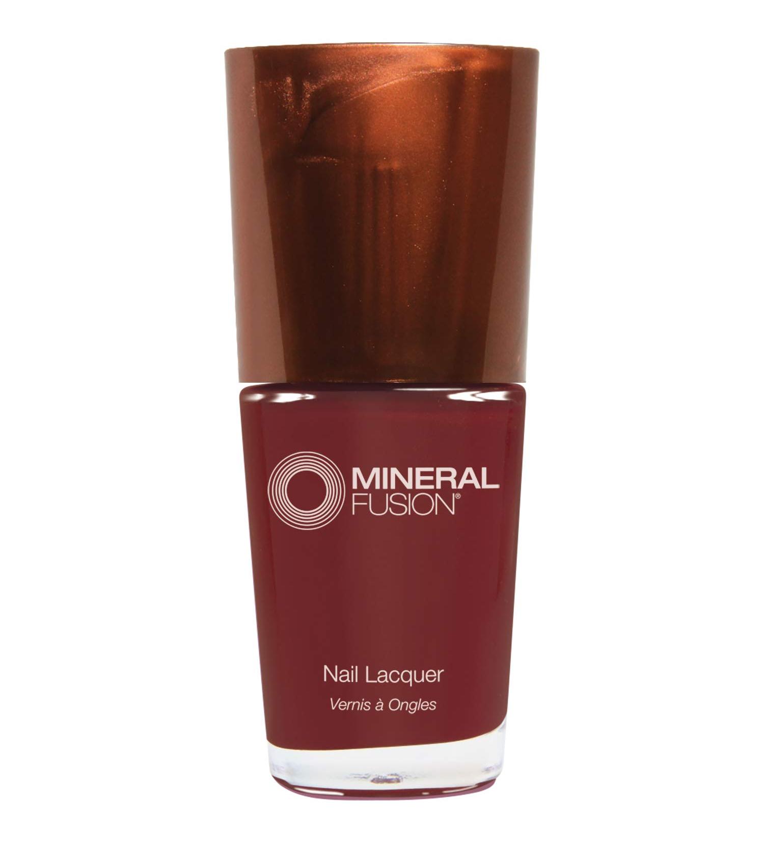 Mineral Fusion Nail Polish - Brick Shade, 0.33 oz | Eco-Friendly & Long-Lasting - Buy Online on GoSupps.com
