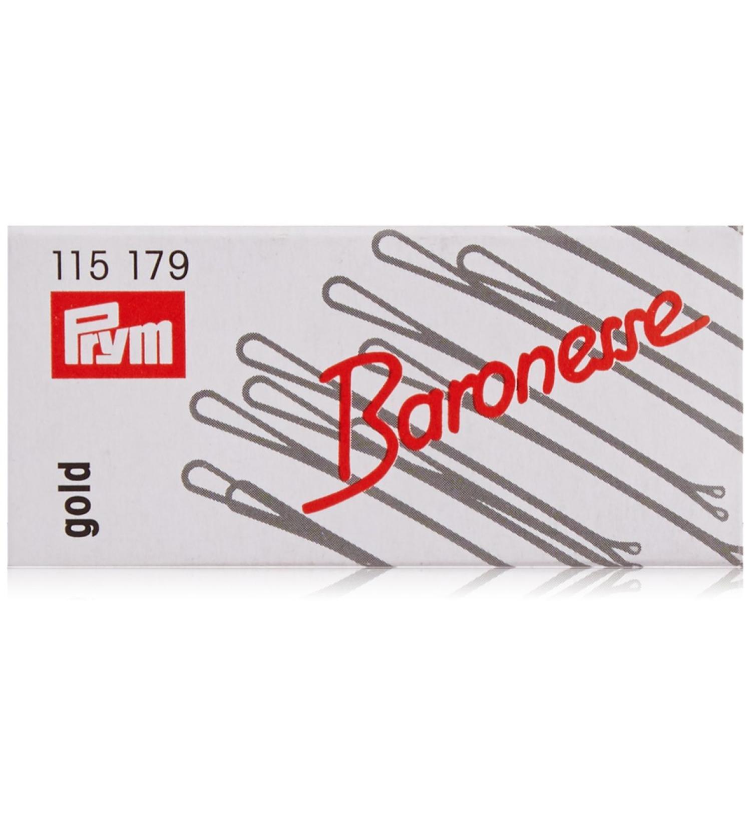 Prym Baronesse Hair Clamps Gold 5cm | Stylish & Durable Hair Accessories | International Shipping Available - Buy Online on GoSupps.com