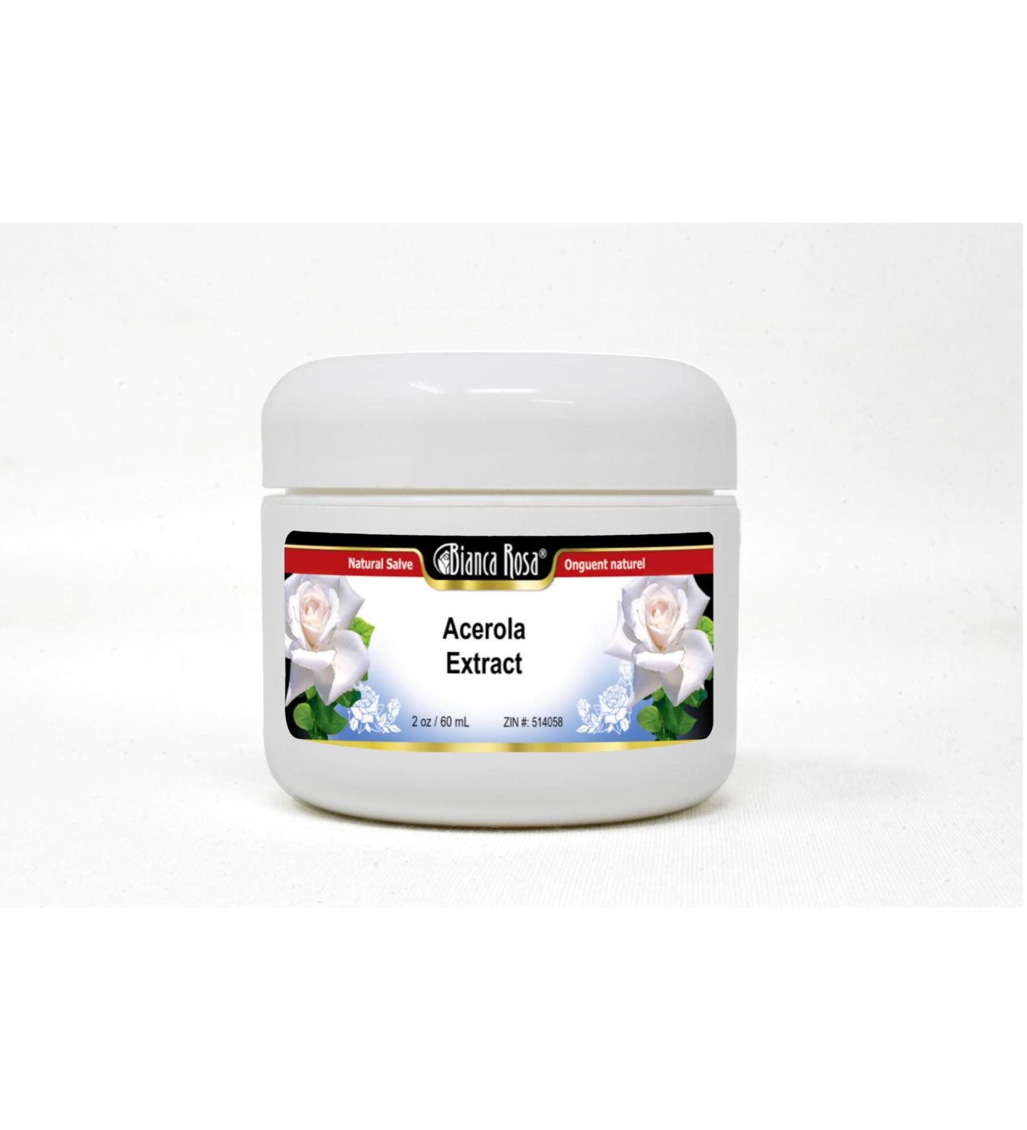 Acerola Extract Salve Ointment - 2 oz | Premium Skin Care for All Skin Types - International Shipping Available - Buy Online on GoSupps.com