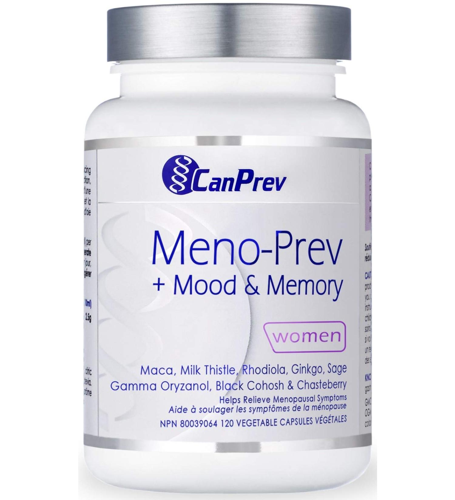 CanPrev Meno-prev + Mood & Memory Vegi Capsules 120 Count | Best eCommerce for International Shipping - Buy Online on GoSupps.com