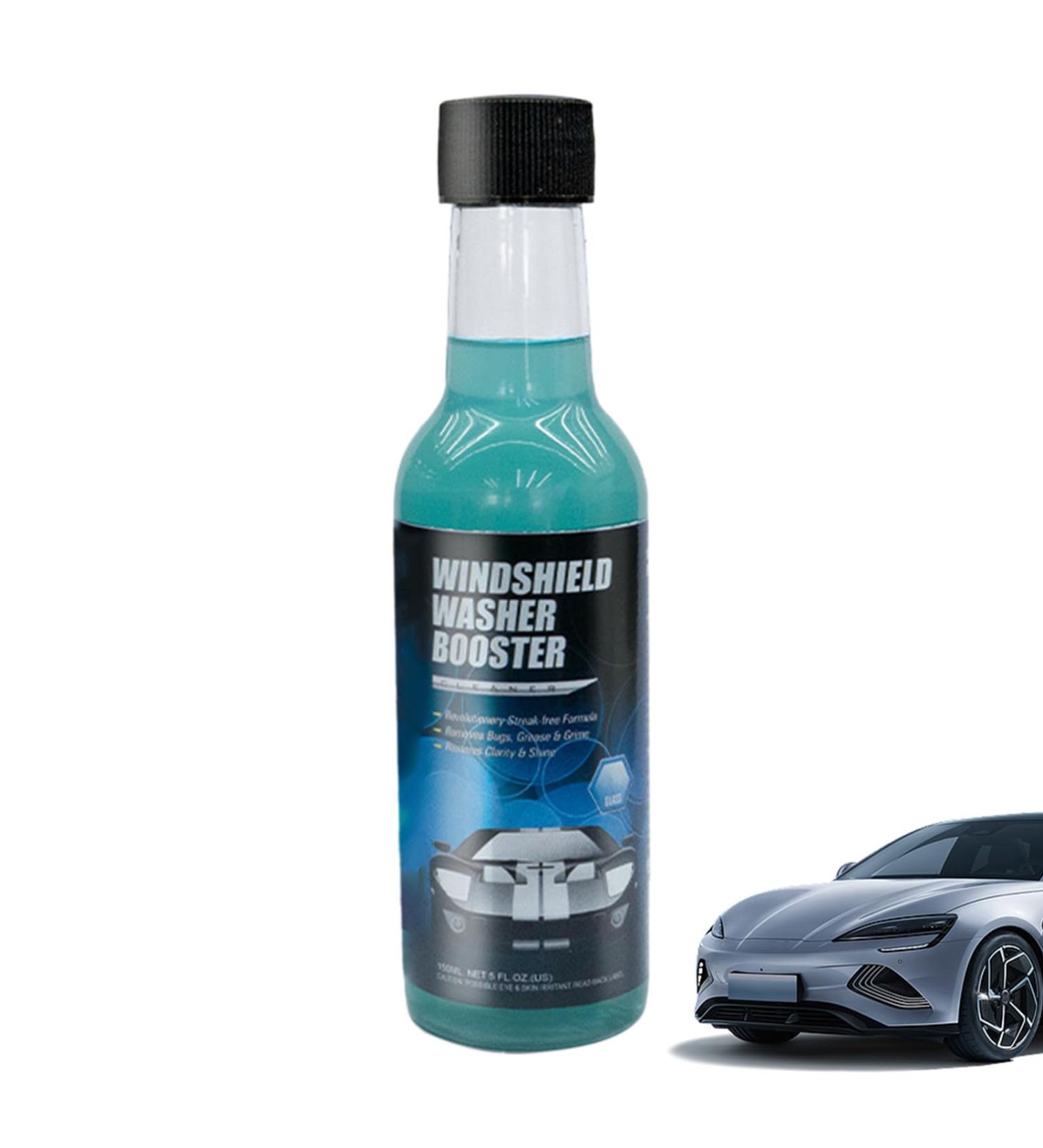 Automotive Glass Cleaner | Effective Oil Film Remover for Car Glass | 150ml Mild Safe Cleaning Liquid Oil Film Removing Supplies for Window Windshield Shower Door Tosier - Buy Online on GoSupps.com