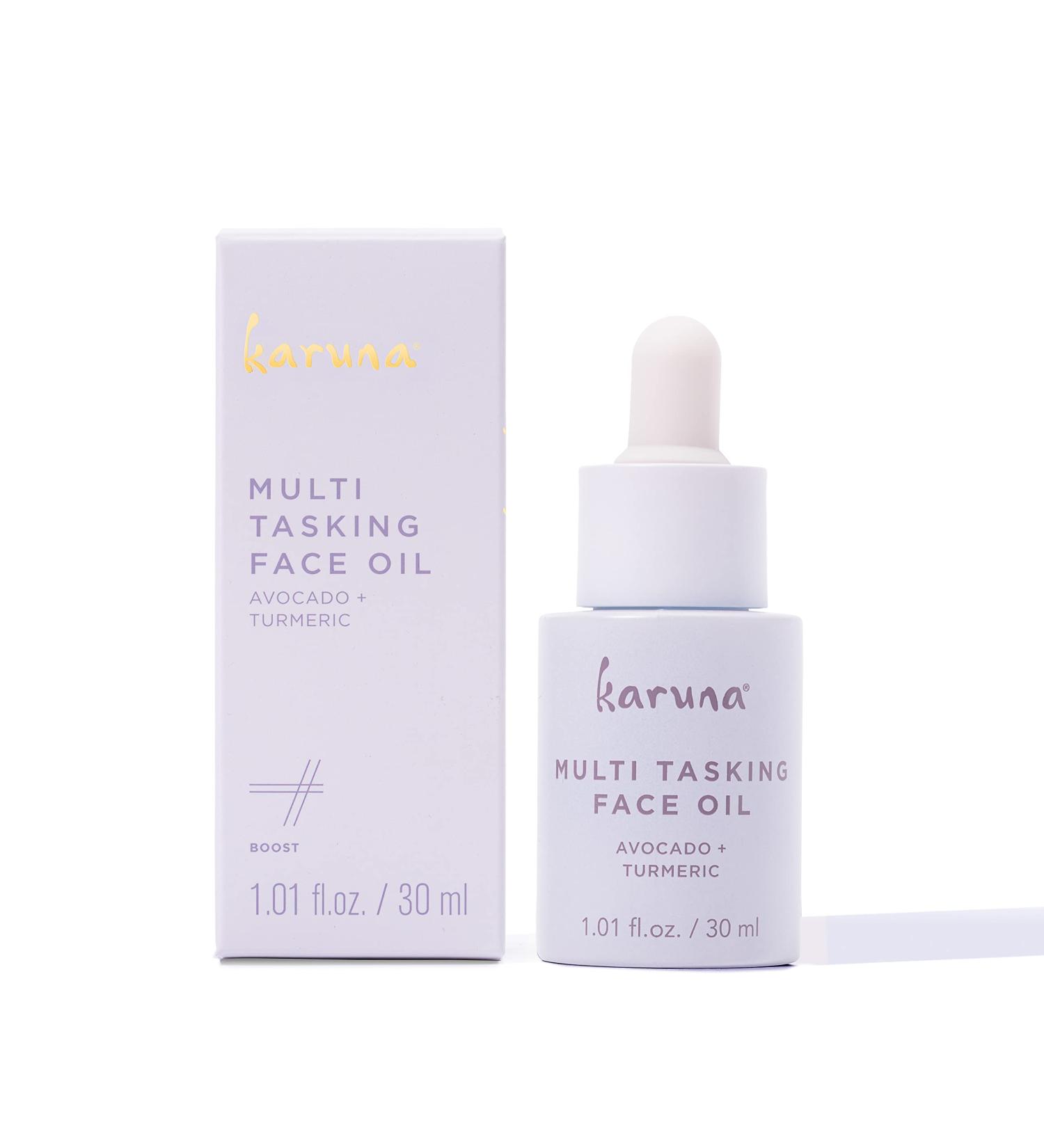 Karuna Skin Multi-Tasking Face Oil - Hydrating & Moisturizing Facial Oil for All | Radiance-Boosting Serum Alternative | 30 ml - Buy Online on GoSupps.com