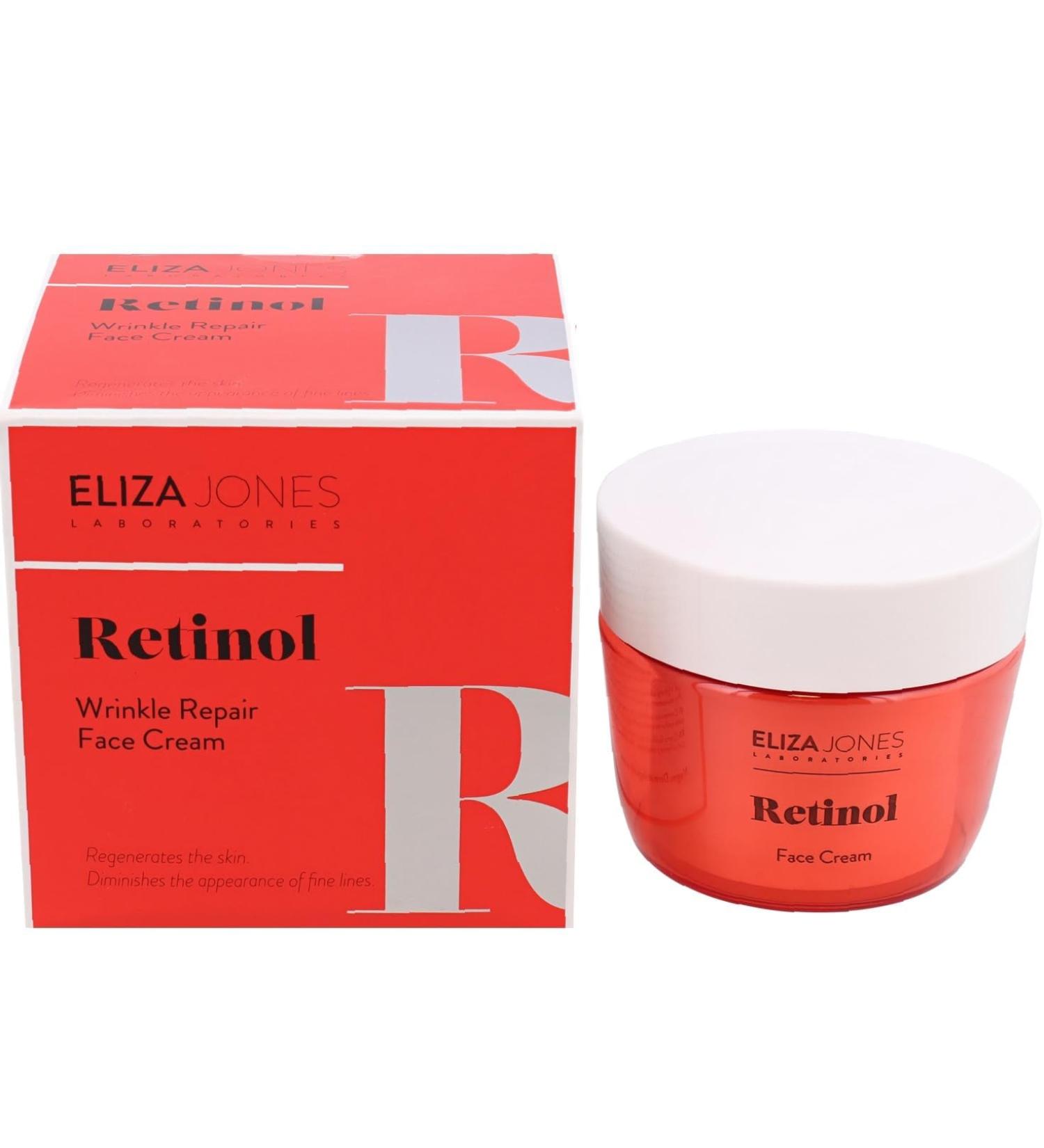 Retinol Cream for Face - Anti-Aging Moisturizer Wrinkle Repair Day & Night Cream for All Skin Types - 50 ml / 1.69 Oz - Buy Online on GoSupps.com