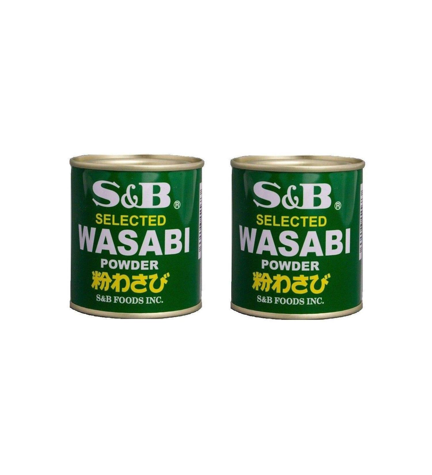 Pamai Pai Double Pack: 2 x 30g Wasabi Powder Wasabi Paste Sushi Green Horseradish Hot