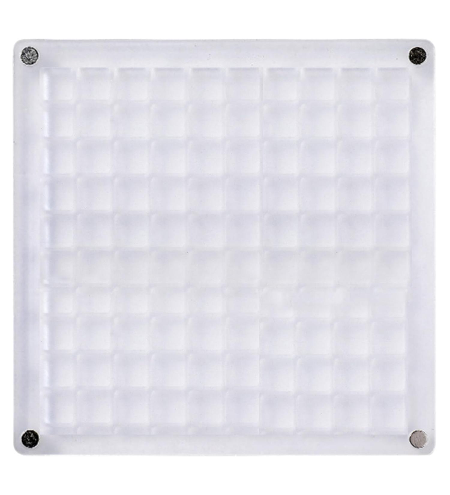 36/64/100 Grids Nails Art Rhinestones Storage Box Acrylic Jewelry Display Box Storage For Salons 100 Squares - Buy Online on GoSupps.com