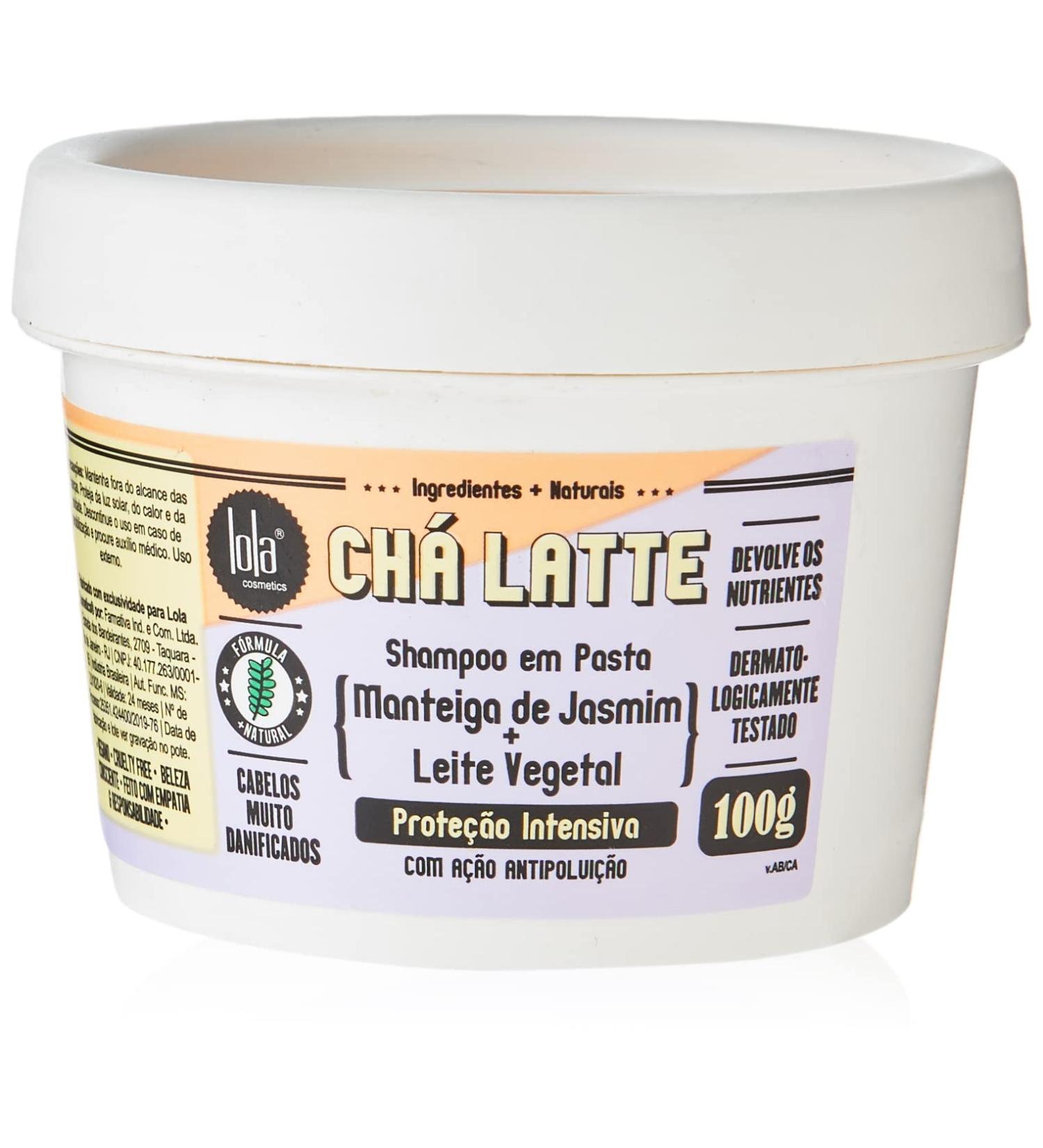 Lola From Rio Chai Latte Jasmine Shampoo - Restore Damaged Hair & Nutrients - 3.53 Fl Oz - International Shipping Available - Buy Online on GoSupps.com