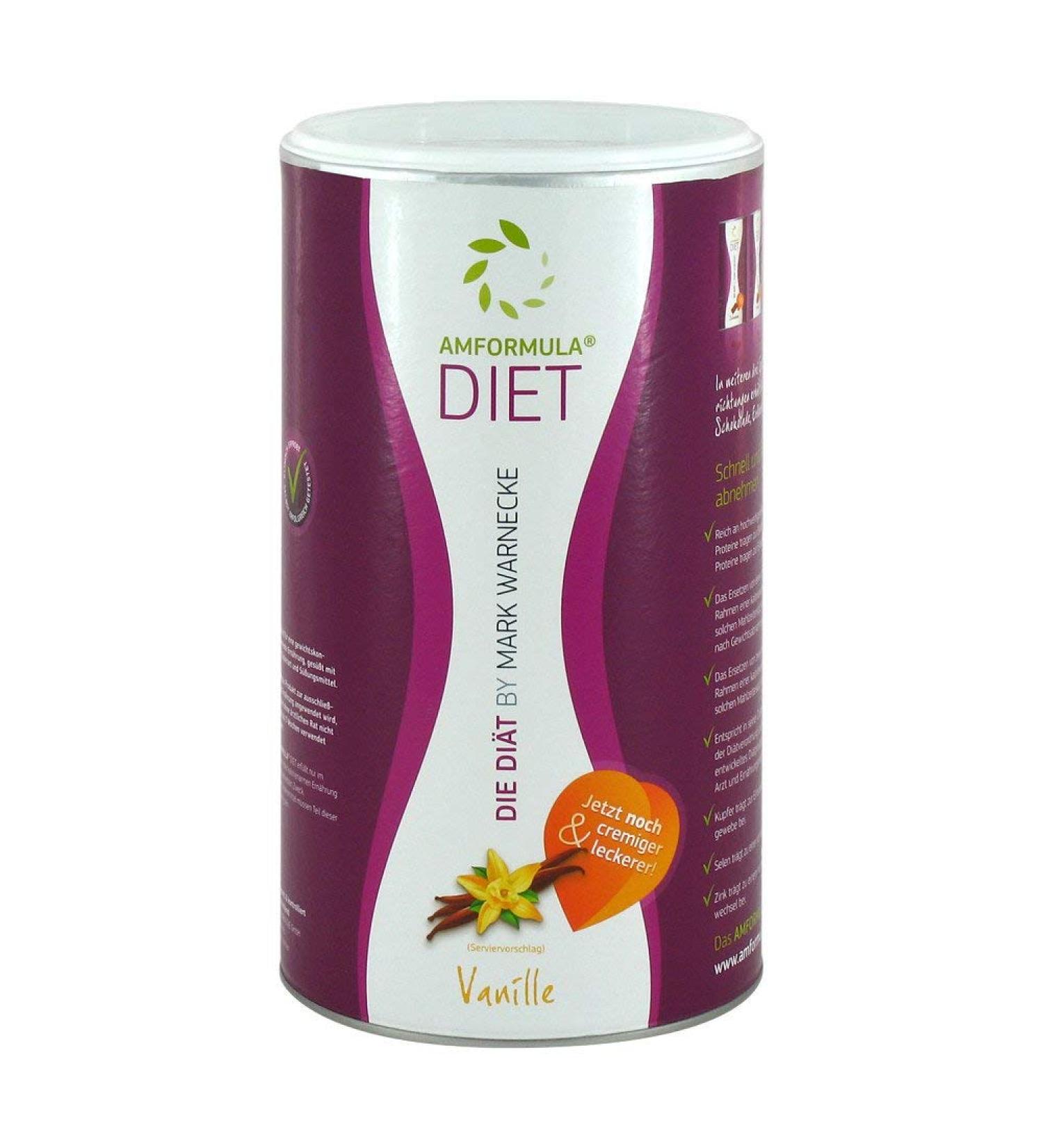 Amformula Diet Vanille Pulver 490 g