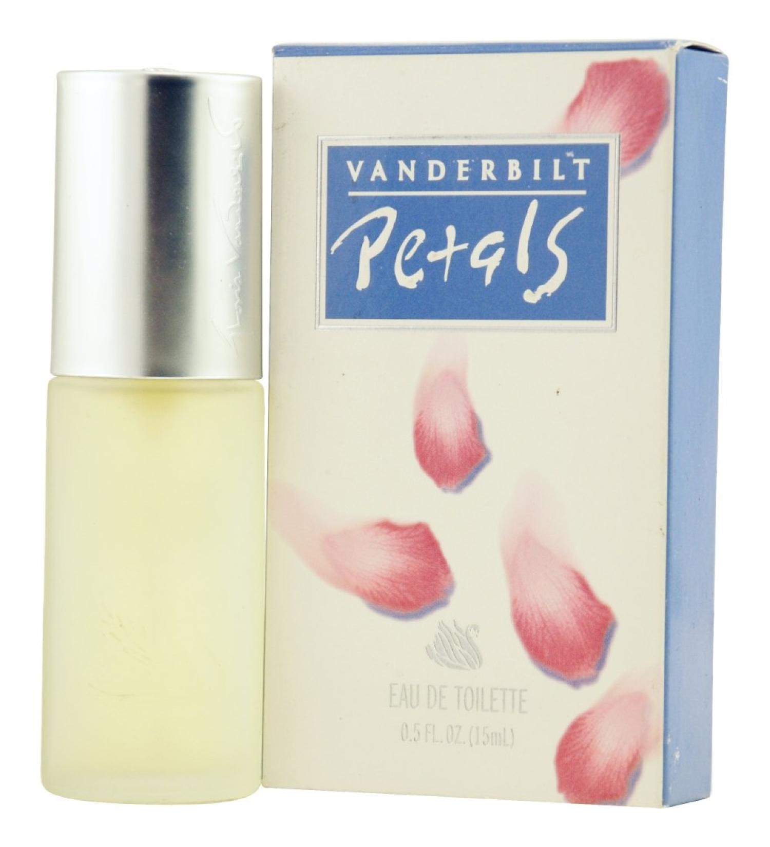 Vanderbilt Petals by Gloria Vanderbilt Eau De Toilette Spray for Women 0.5 Ounce