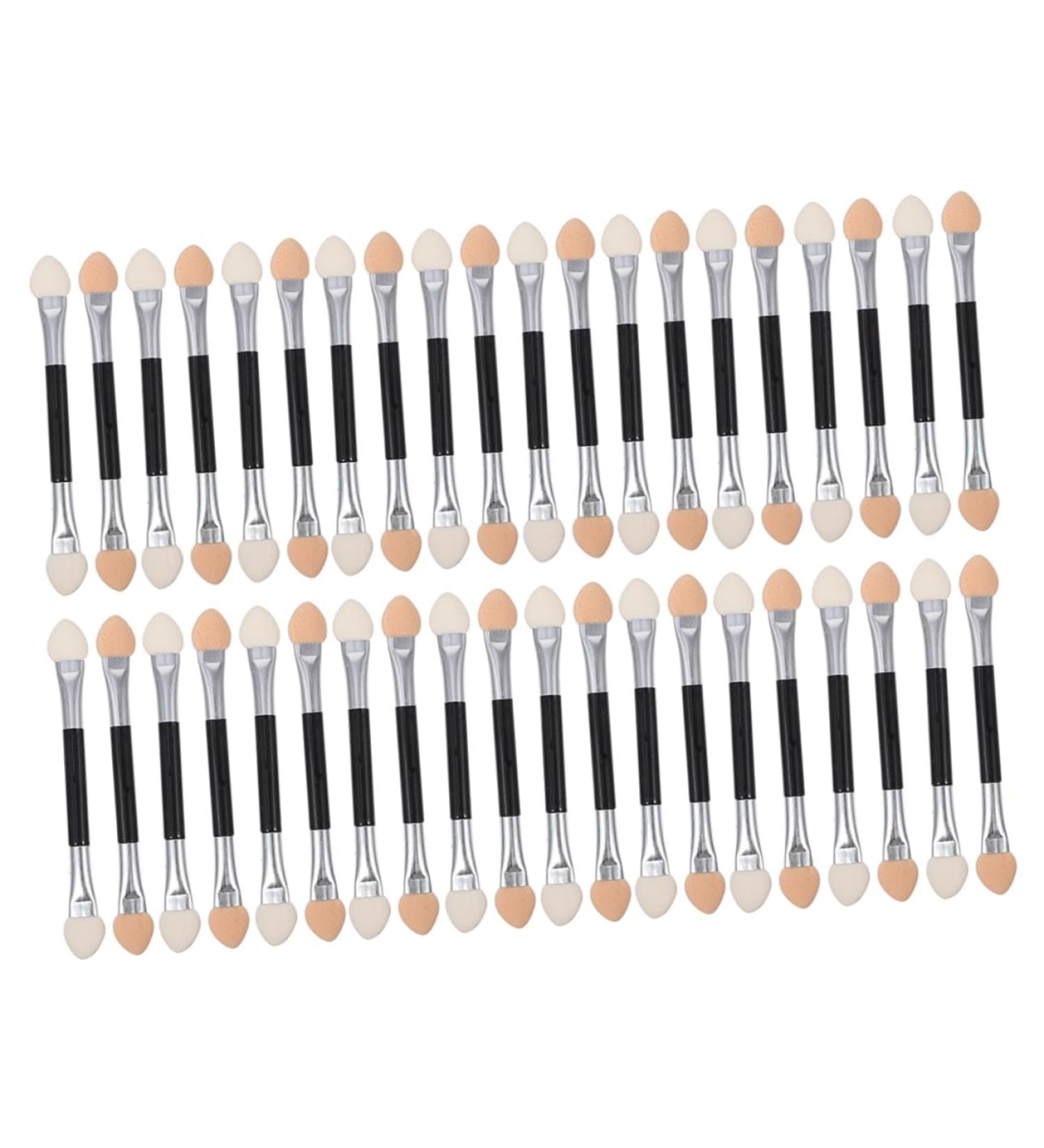 DRESSOOS 40pcs Latex Eye Shadow Stick Dual Ended Makeup Brush Eye Shadow Short Sponge Plastic - Buy Online on GoSupps.com