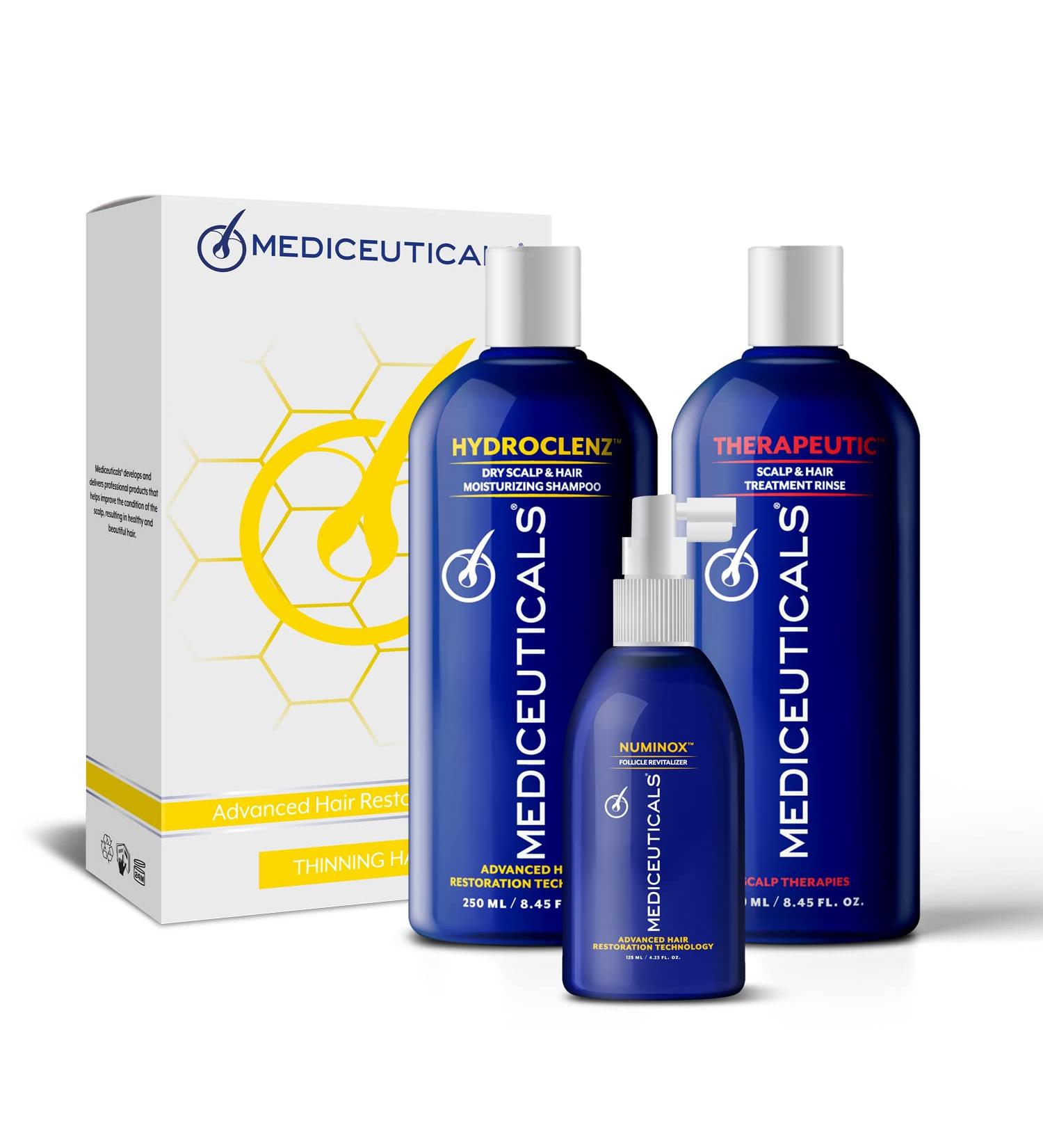 Mediceuticals Hair Restoration Kit For Men - Fine Thinning Hair - Buy Online on GoSupps.com