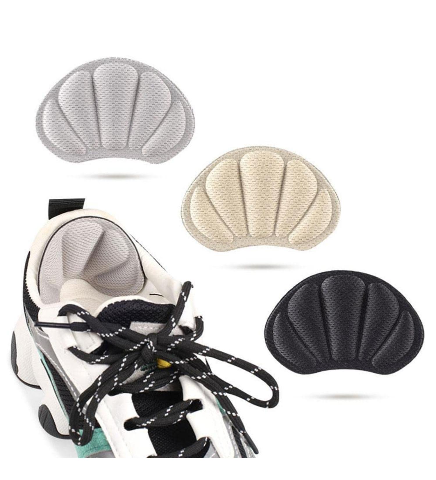 BAILIP Heel Grips Inserts - Comfortable Liner Cushions for Loose Shoes - Prevent Heel Slip and Blister - Black, 1 Pair - Buy Online on GoSupps.com