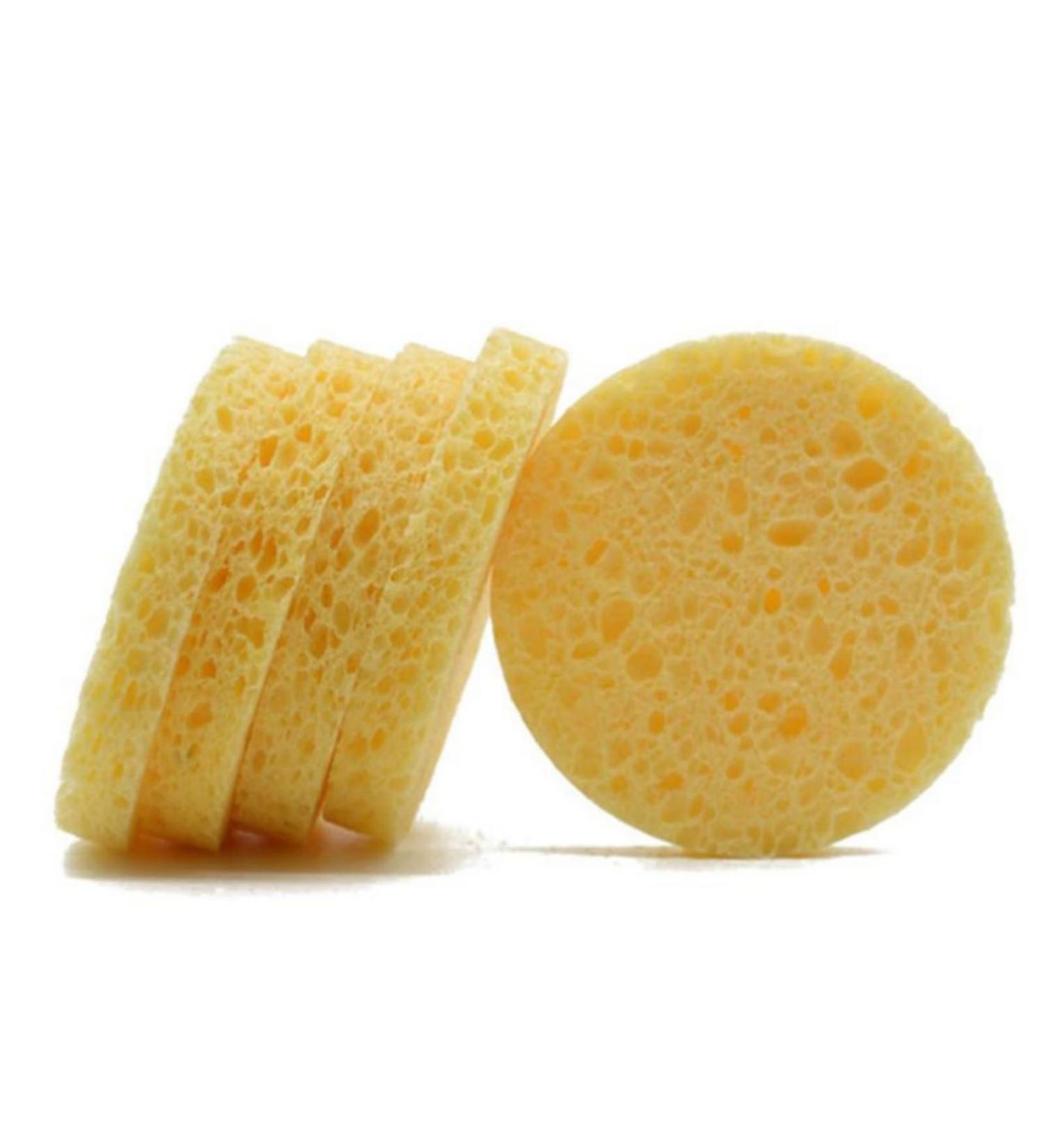 Buy Turmeric Cleansing Pads - 100pcs Exfoliating Facial Sponge Pads for Radiant Skin | International Shipping Available - Buy Online on GoSupps.com