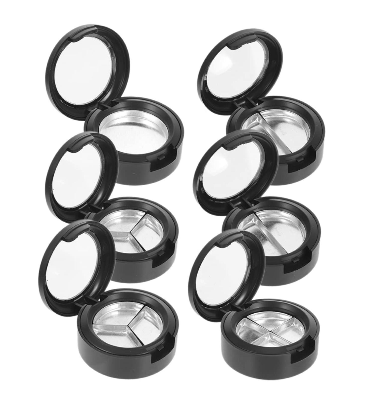 Angoily 6pcs Eye Shadow Box Eyeshadow Empty Eye Shadow Holder Highlighter Sub Packing Took Travel Lip Balm - Buy Online on GoSupps.com