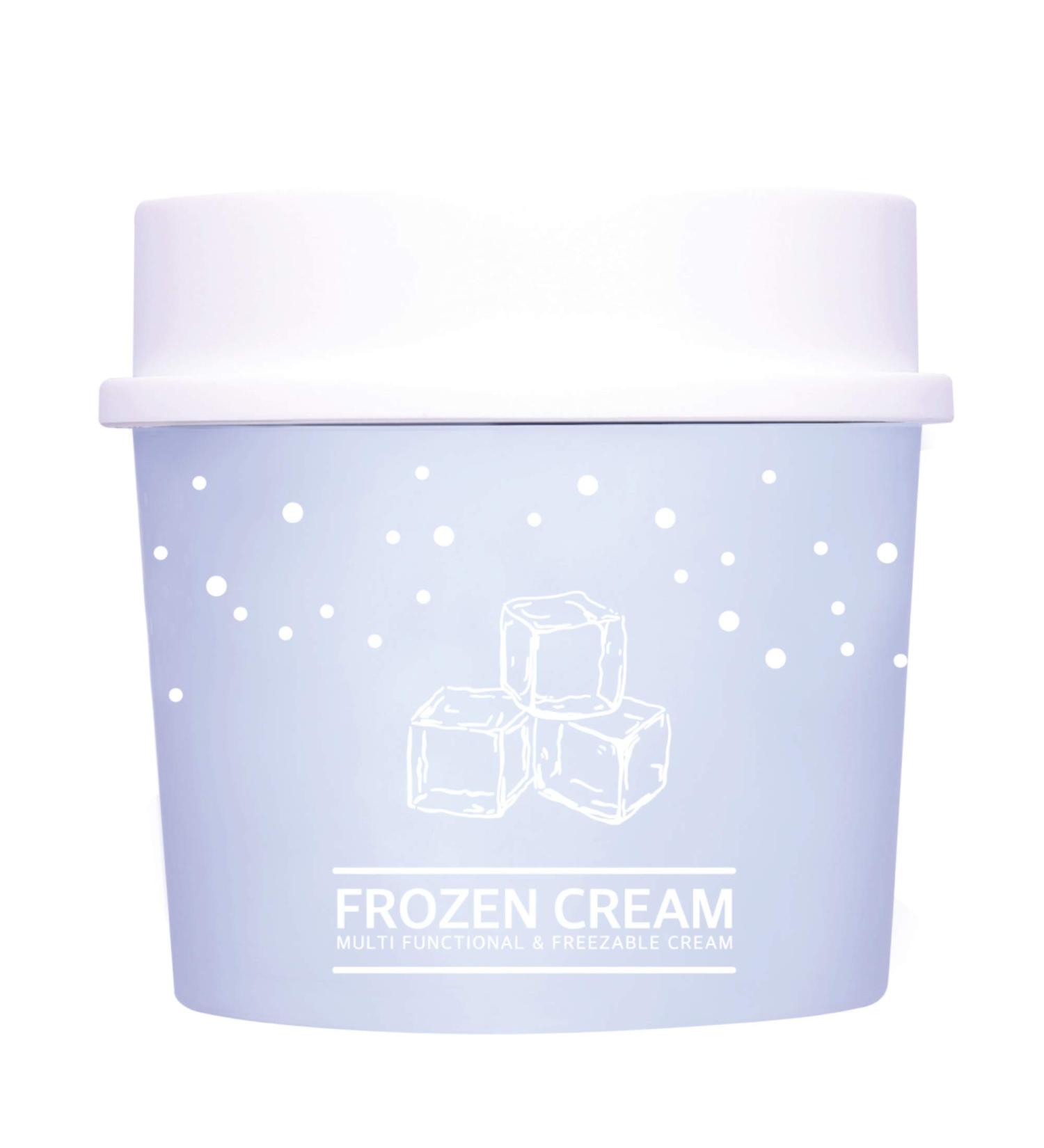 Frozen Cream - Korean Hydrating Face Moisturizer Gel for Pore Tightening and Redness Relief - 3.4 oz - Buy Online on GoSupps.com