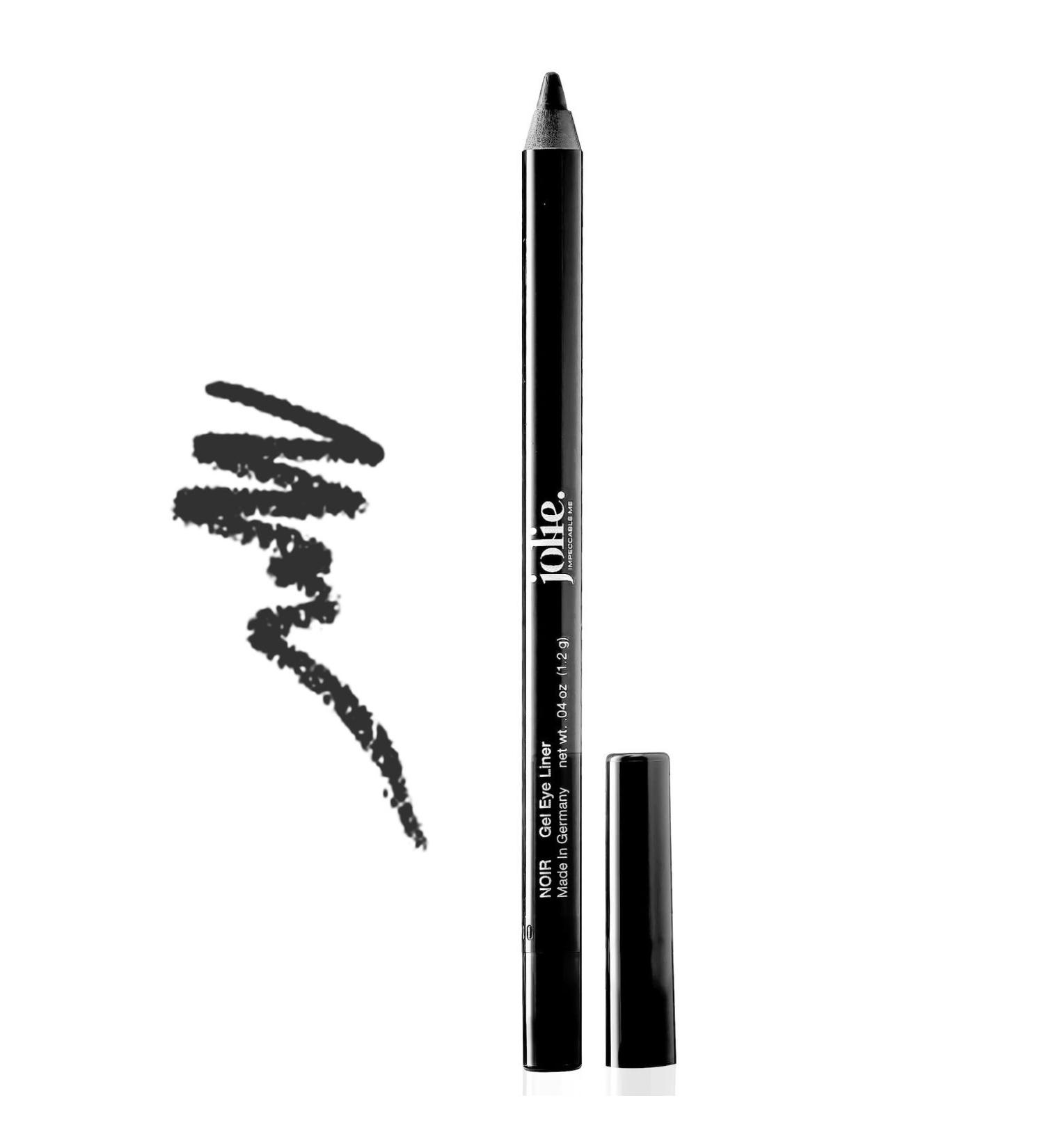Jolie Gel Eye Liner Pencil in Noir - Long Lasting & Intense Color | (Insert Brand Name) - Buy Online on GoSupps.com