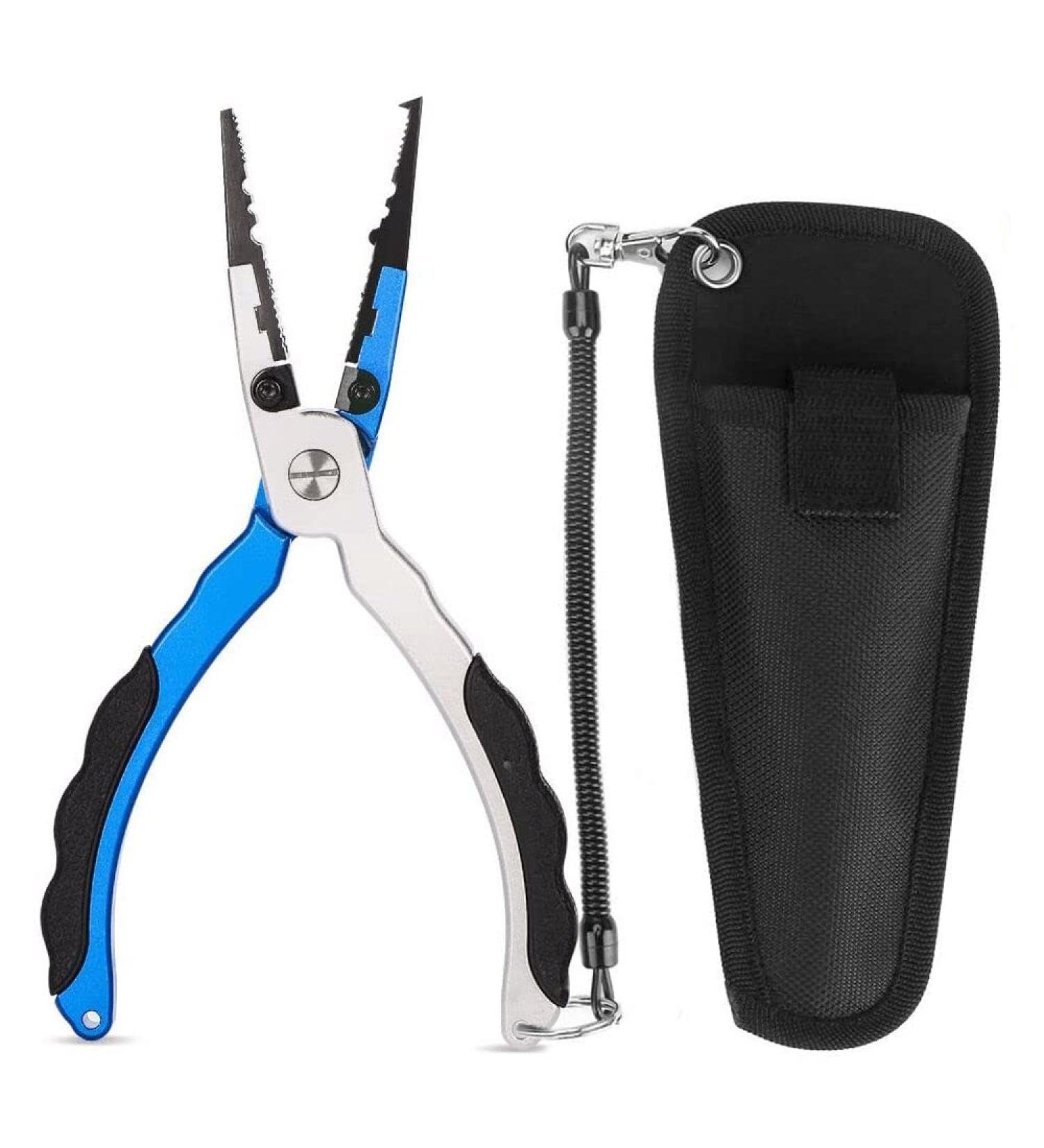 Supegear Fishing Tool - Multifunctional Aluminum Alloy Hook Remover with Safety Cable & Nylon Sheath - Ideal for International Fishing - Buy Online on GoSupps.com