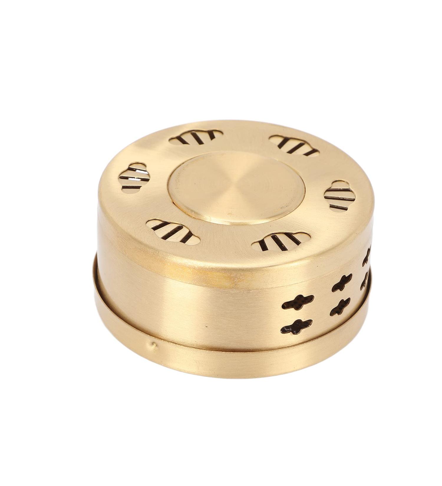 Shop Copper Moxa Box for Moxibustion Treatment | Adjustable & Compact Health Care Solution for Knee Pain Relief - Perfect for Home & Salon Use - Buy Online on GoSupps.com