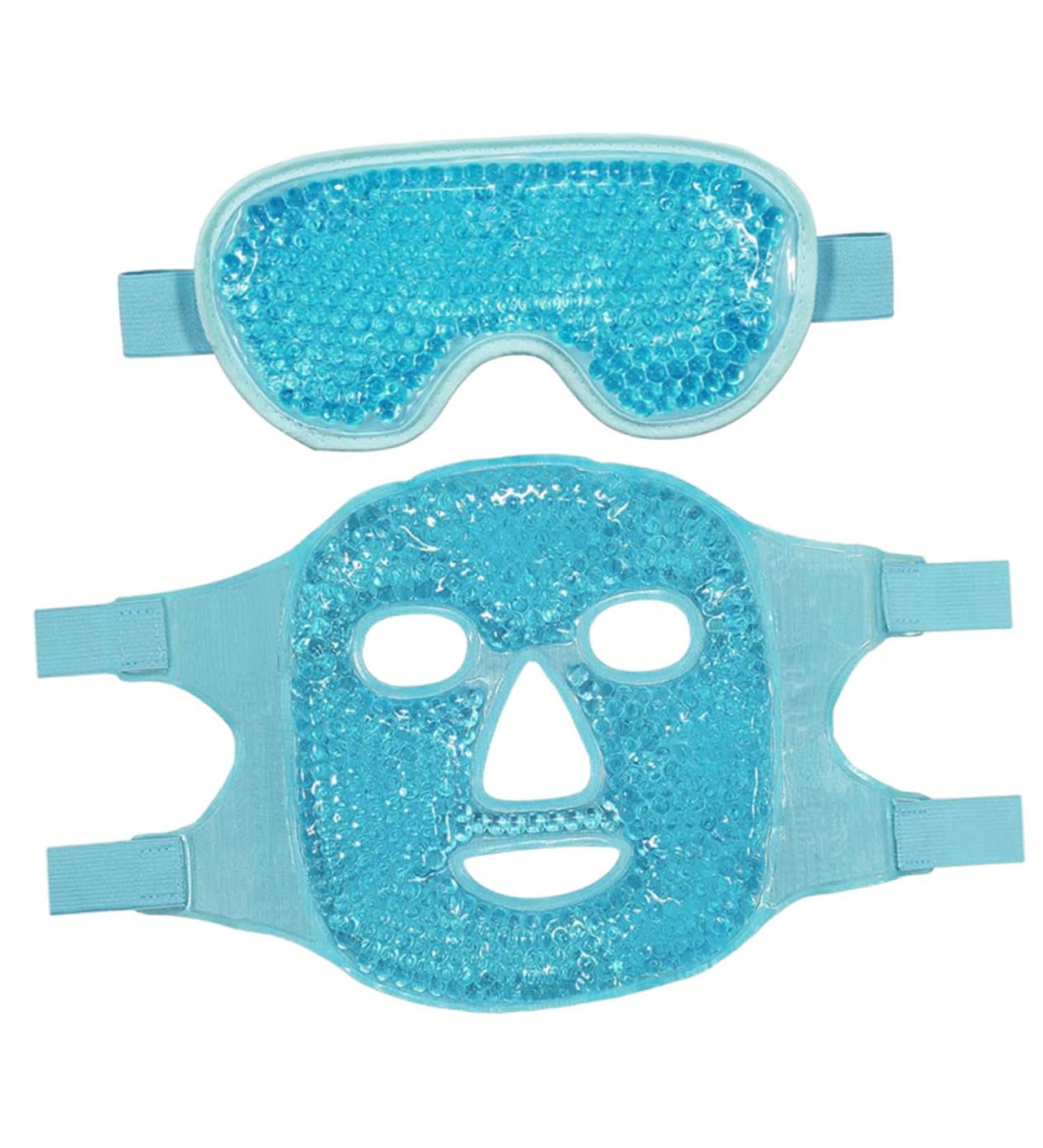 POPETPOP 1 Set Gel Skin Care Facial Puffy Eyes Cold Compress Women Facial Compress Ice Eye Cooling Ice Bead Travel Cosmetic Elastic Rope Goggles - Buy Online on GoSupps.com