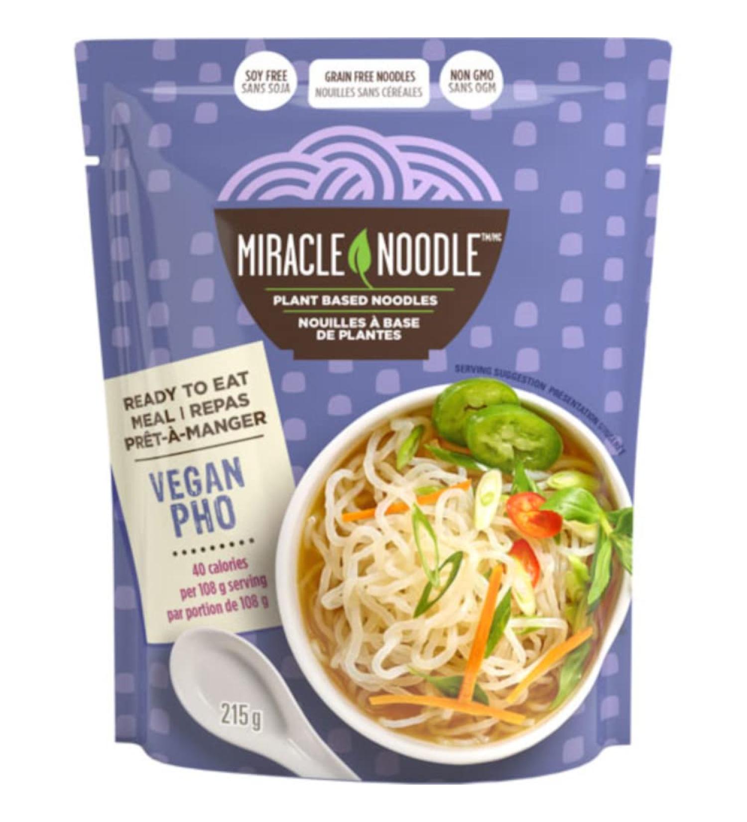 Miracle Noodle Ready-to-Eat Pho Meal | Healthy 0.43 lb Noodle Soup - Buy Online on GoSupps.com
