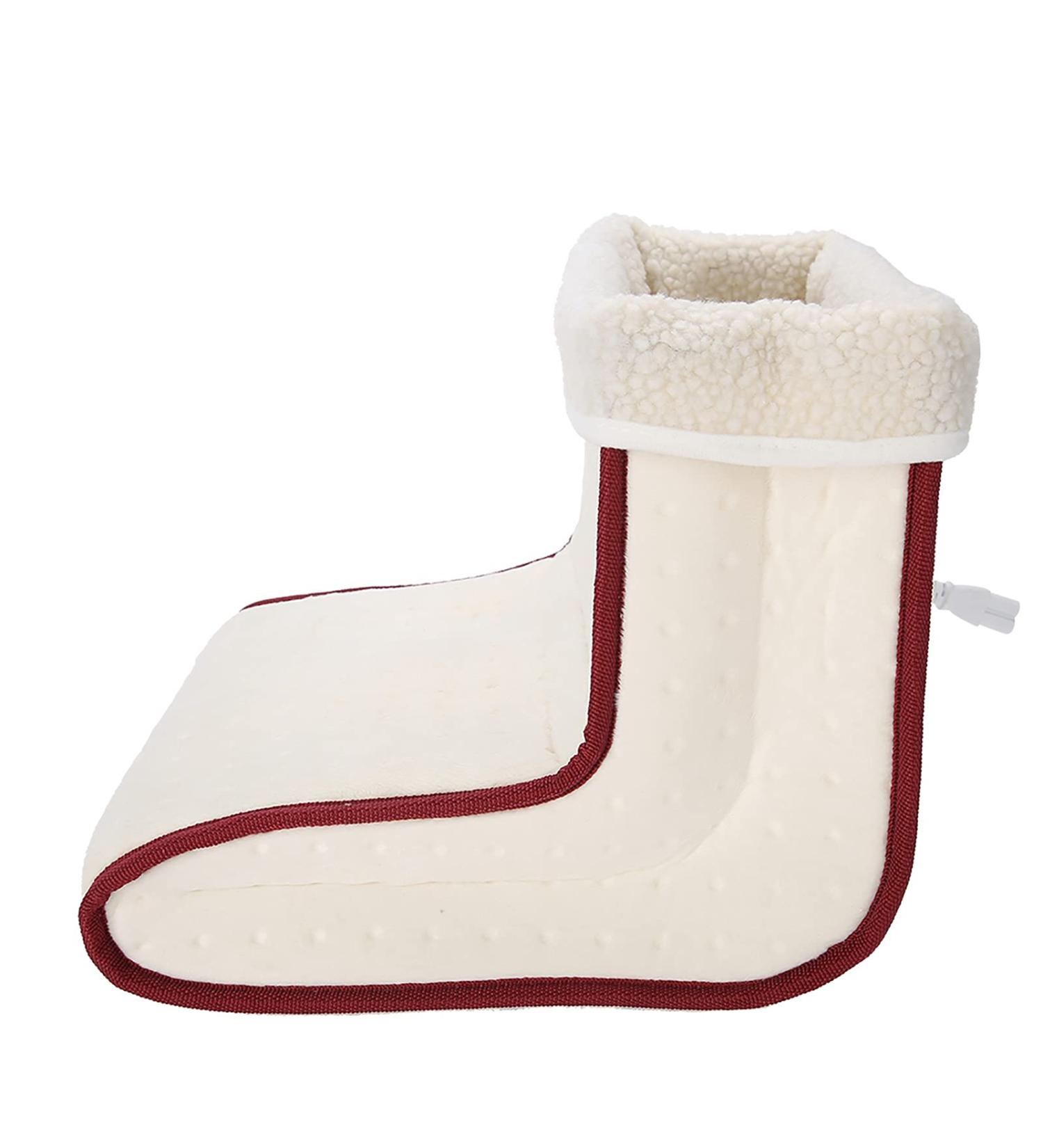 Electric Foot Massager & Warmer | Detachable Foot Heater Boot Shoes (EU Plug) - Comfort & Relaxation - Buy Online on GoSupps.com