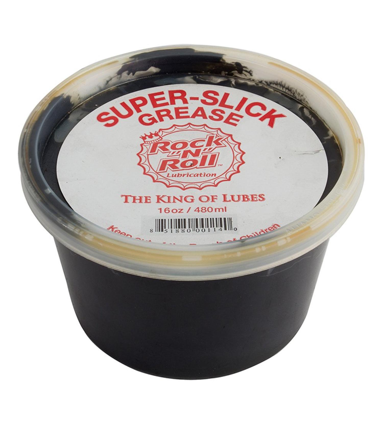 Rock' N' Roll Lubrication Super Slick Grease, 16oz. Tub