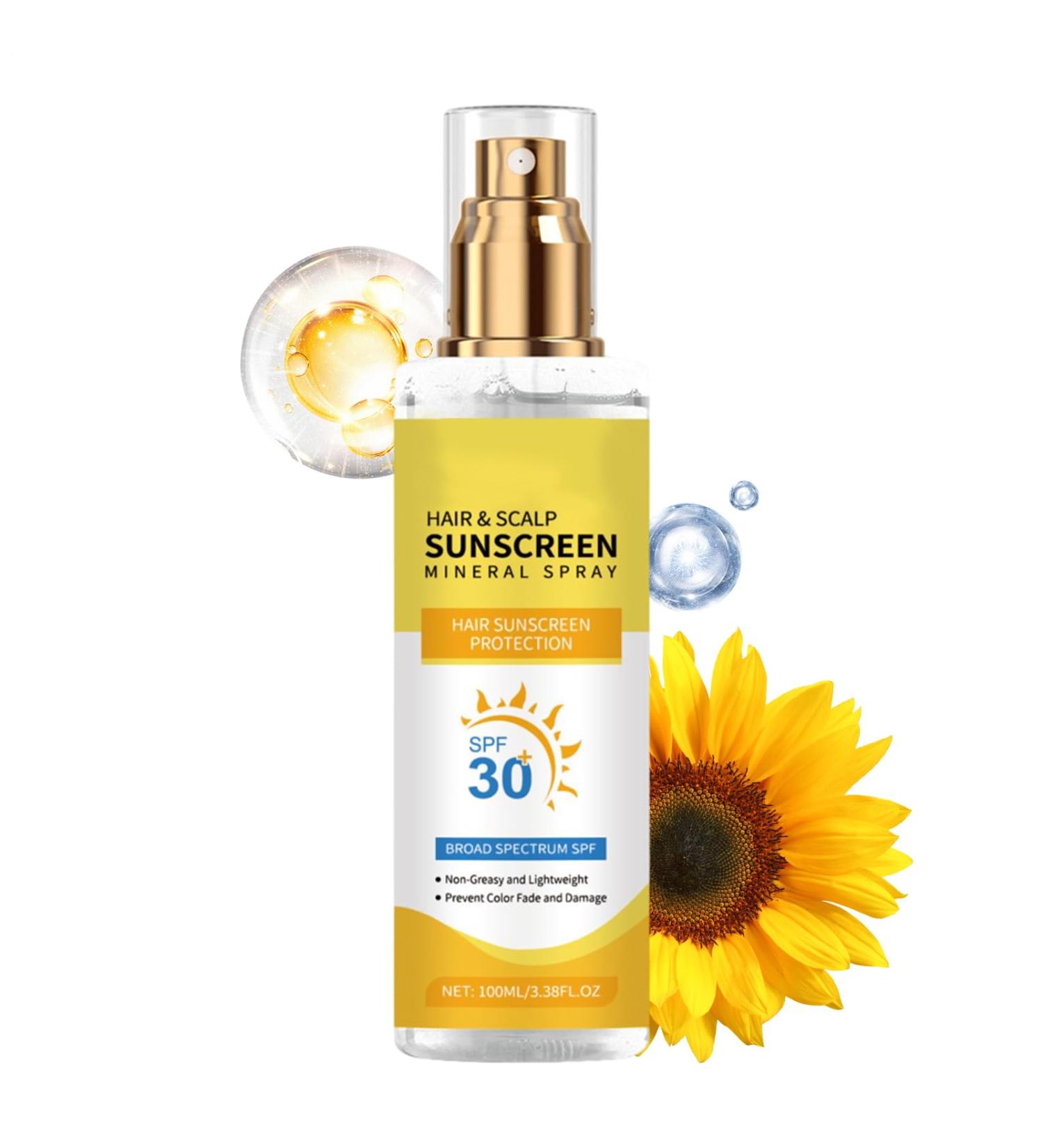 Sun protection for scalp and hair protective spray with 100 ml SPF 30 moisturizing and invisible for all hair types Body Sun Protector for summer sea outdoor sports and Esposi - Buy Online on GoSupps.com