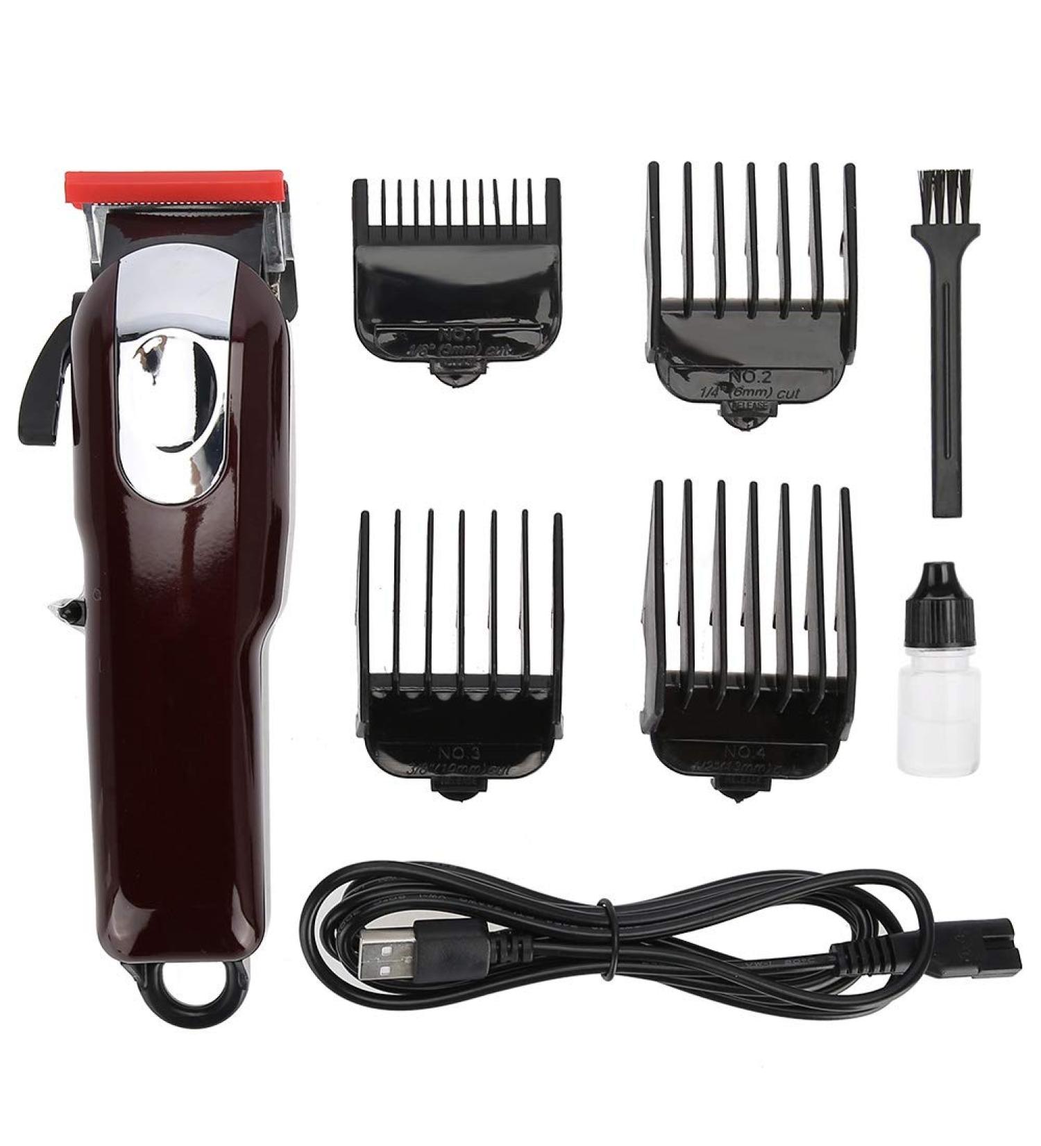 Wireless USB Hair Clipper Kit - Professional Hair Cutting Tools for Men Women & Kids with Guide Combs | Easy & Smooth Haircuts - Buy Online on GoSupps.com