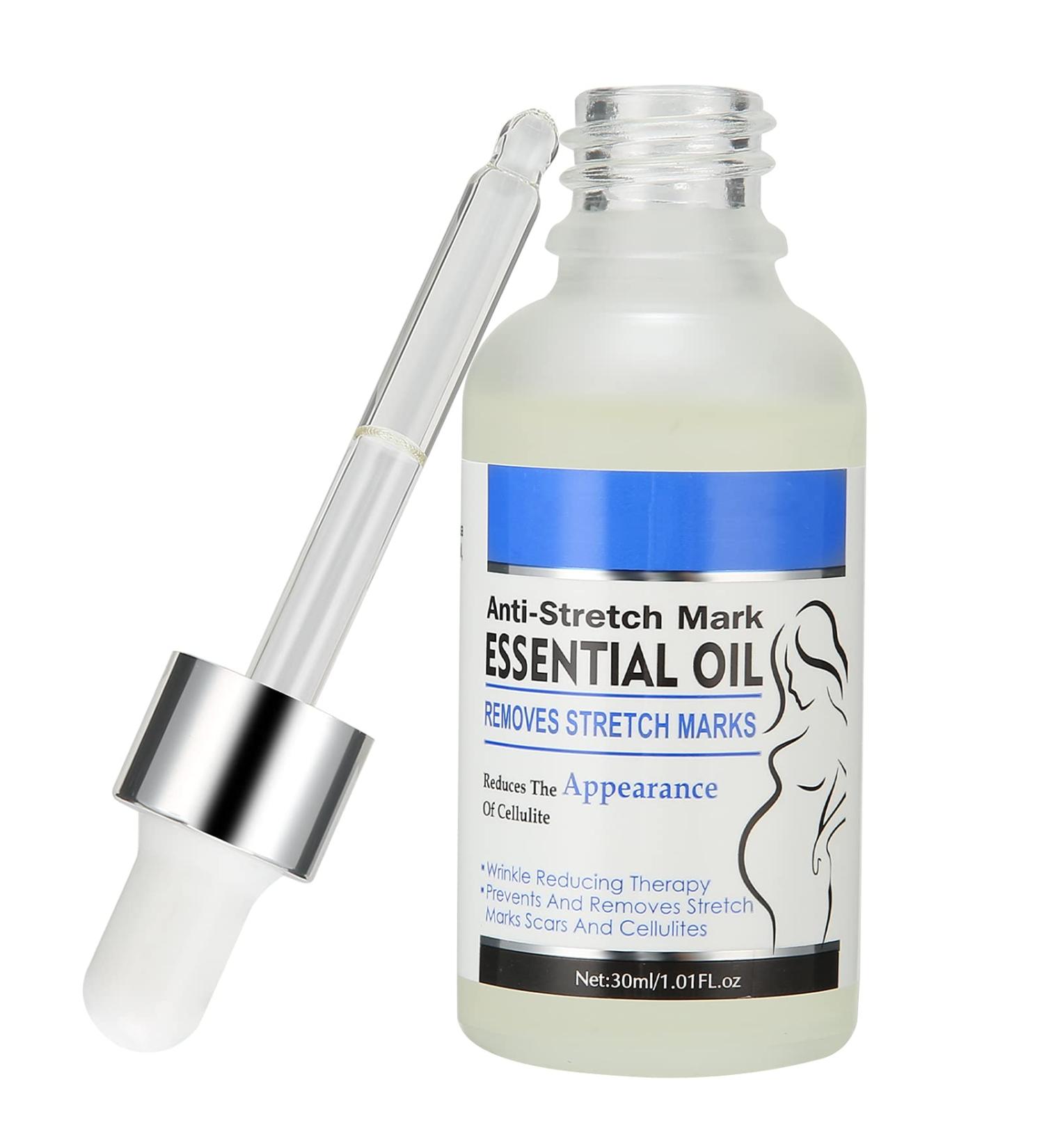 Stretch Strip Oil - Essential Massage Oil for Stretch Marks & Skin Care Treatment - Buy Online on GoSupps.com