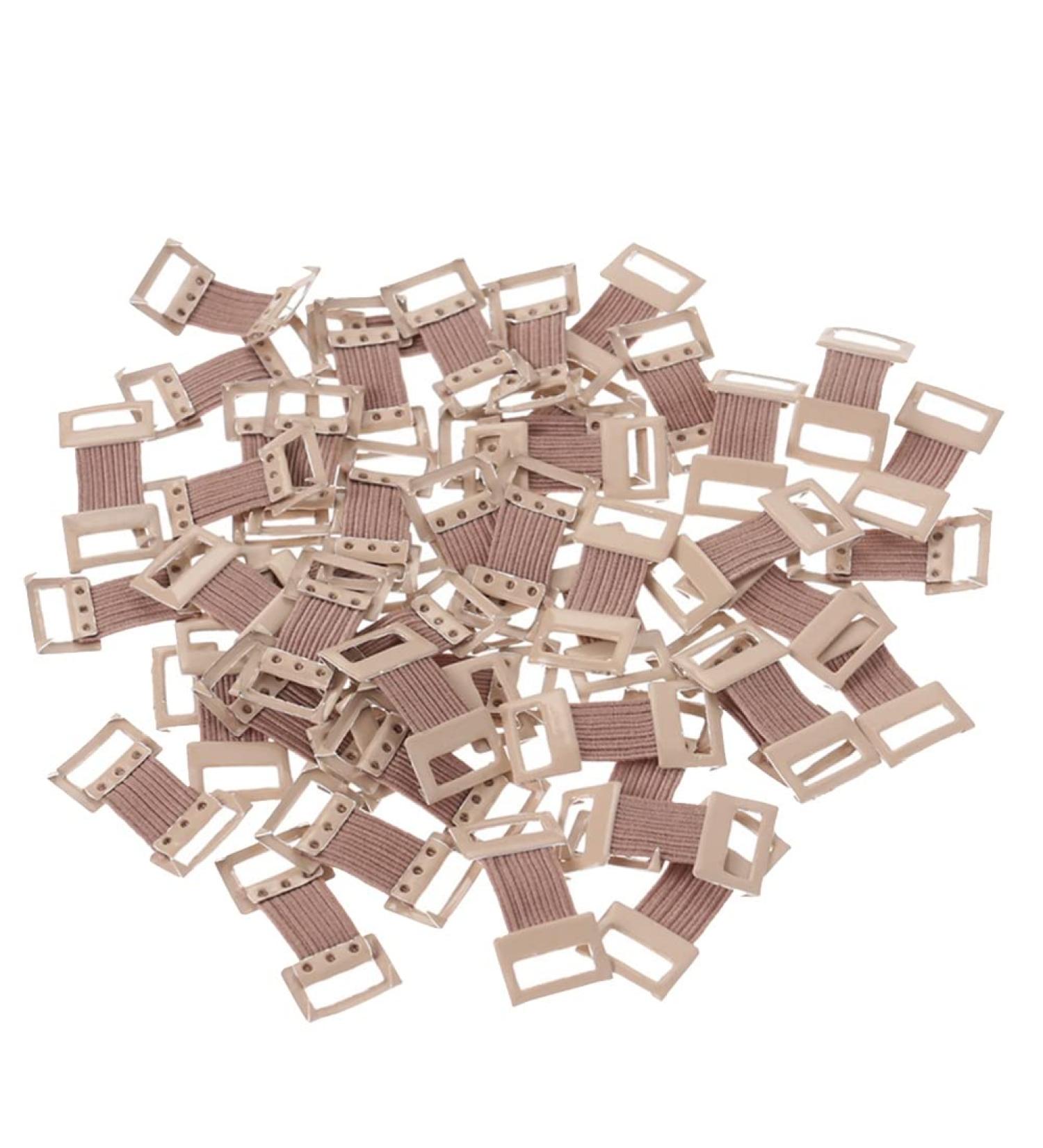 Lizusidtsy 50Pcs Elastic Bandage Wrap Stretch Metal Clips Fixation Clamps Hooks Kit for Various Types Sport Bandages - Buy Online on GoSupps.com