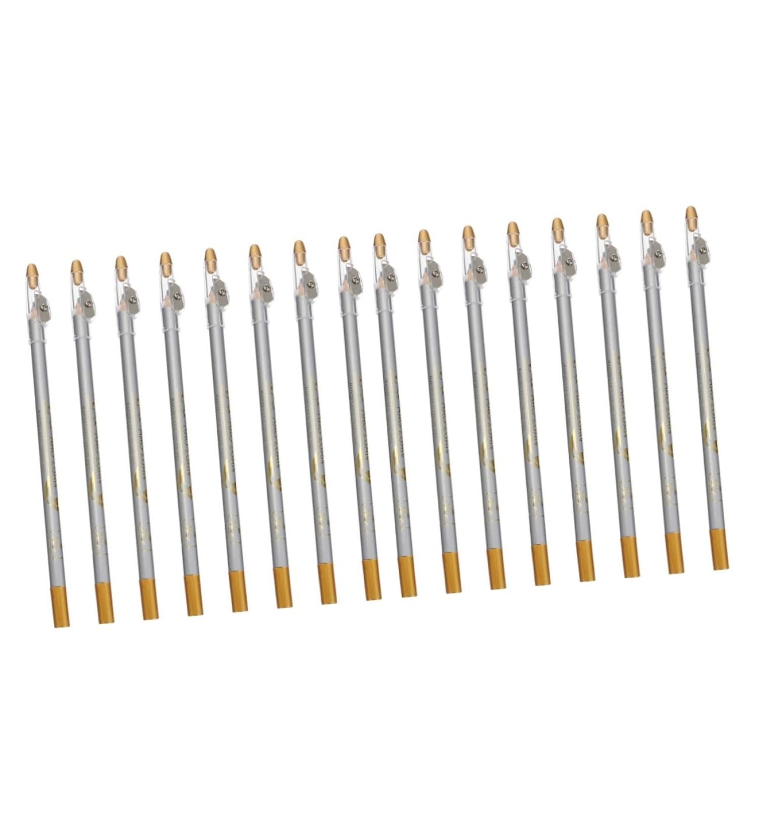 Beavorty 16 Pcs Pencil Sharpener Eyebrow Pencil Eyebrow Pen Eyebrow Liner Eyeliner with Sharpener 1 count (Pack of 1) As Shownx2pcs - Buy Online on GoSupps.com