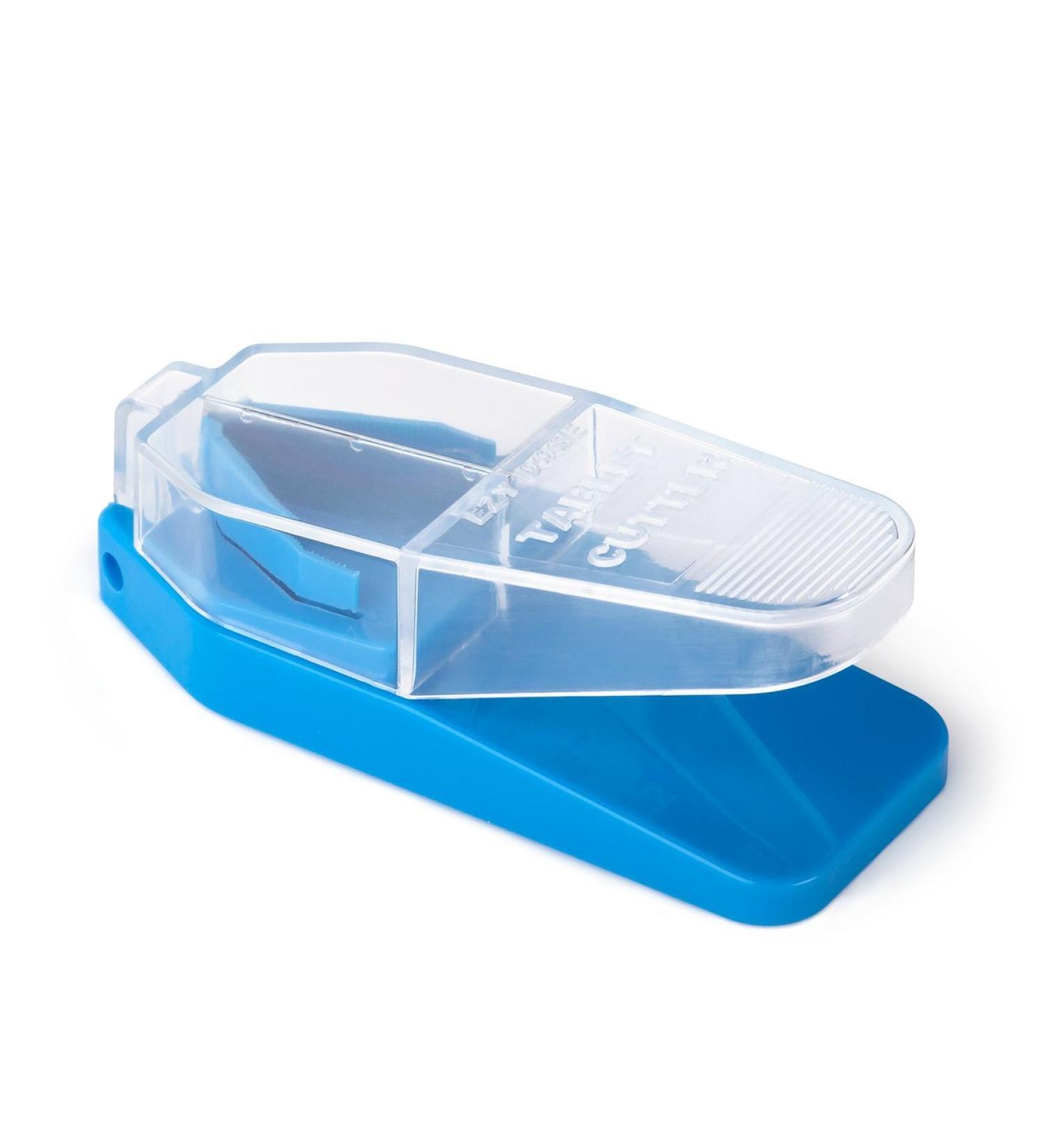 EZY DOSE Pill Cutter & Splitter Stainless Steel Blade - Travel Sized, 1 Count (Pack of 1) - Colors May Vary - Ideal for Cutting Pills, Vitamins, and Tablets (67015) - Buy Online on GoSupps.com