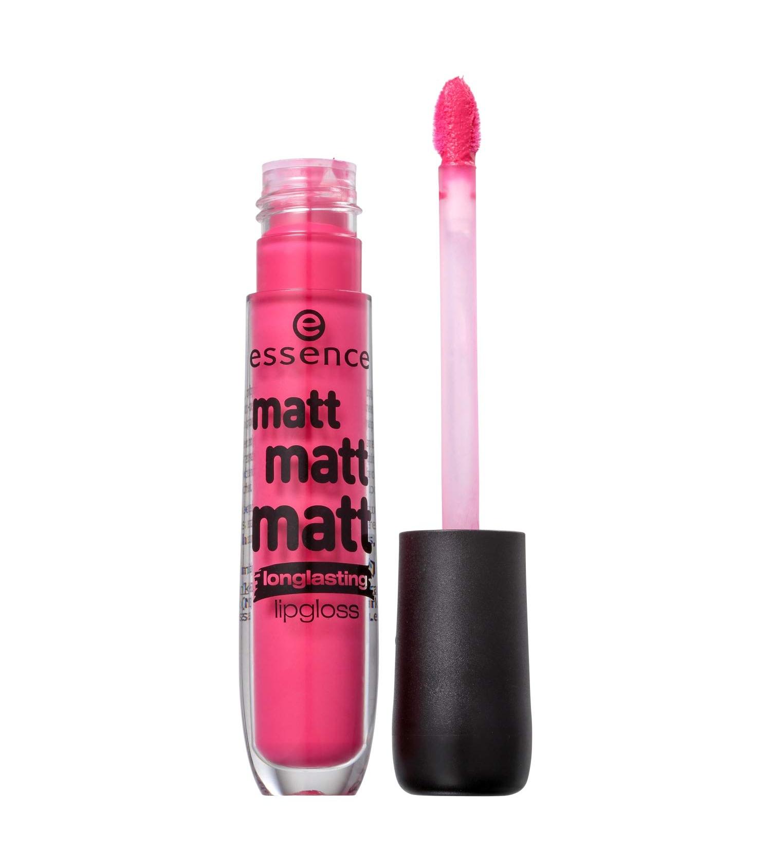 essence - Lipgloss - matt matt matt lipgloss - strawberry skies