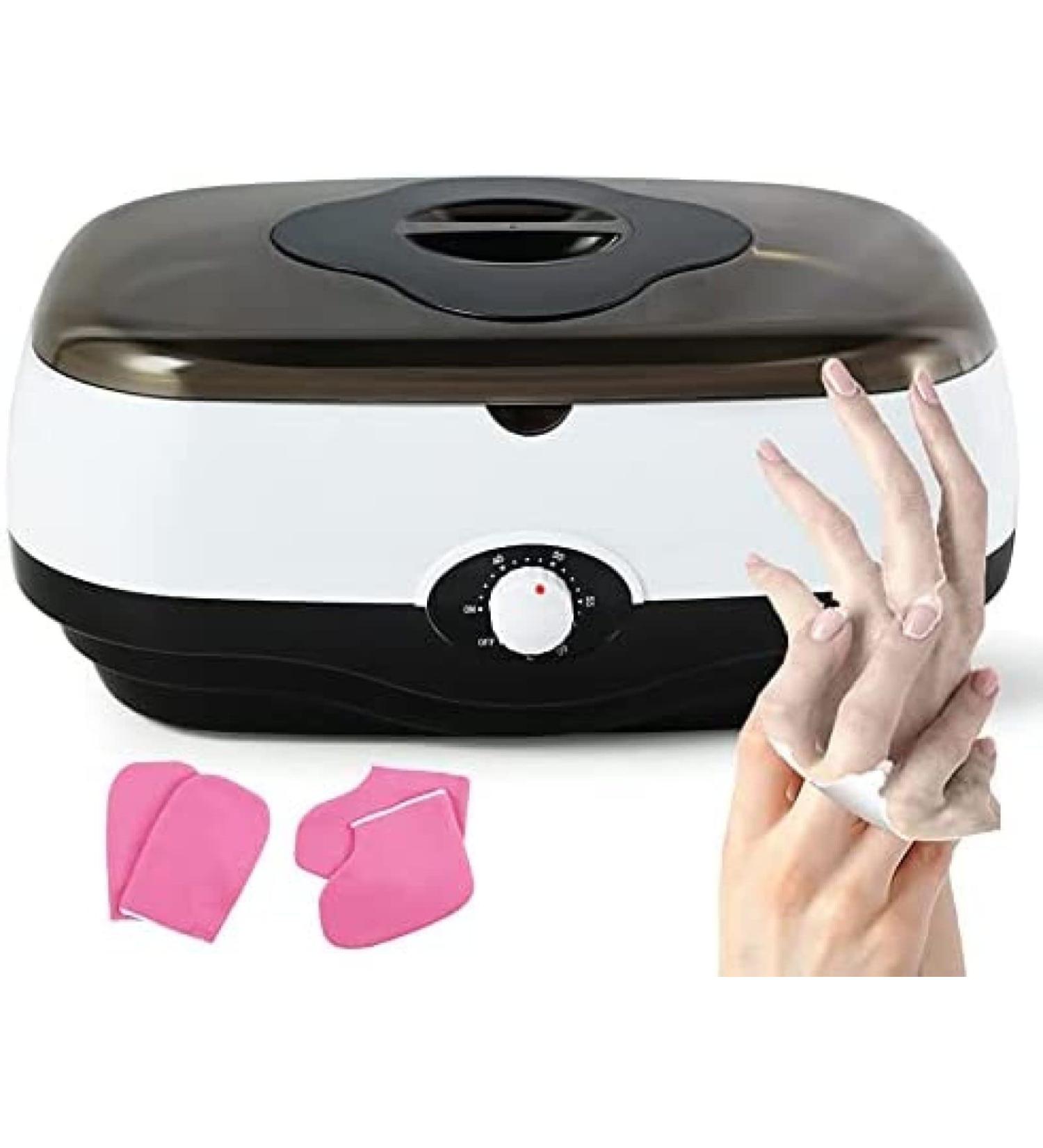 BOR Paraffin Wax Bath - 280W 4L Adjustable Wax Warmer for Hands & Feet Skin Moisturizer & Blood Circulation Booster - Premium Black - Buy Online on GoSupps.com