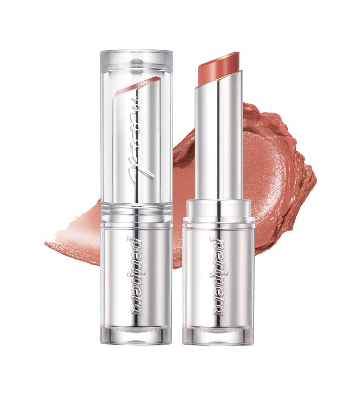 Peripera Ink Mood Glowy Balm (02 Coral Brunch) - Hydrating Lip Balm with a Coral Tint - Buy Online on GoSupps.com