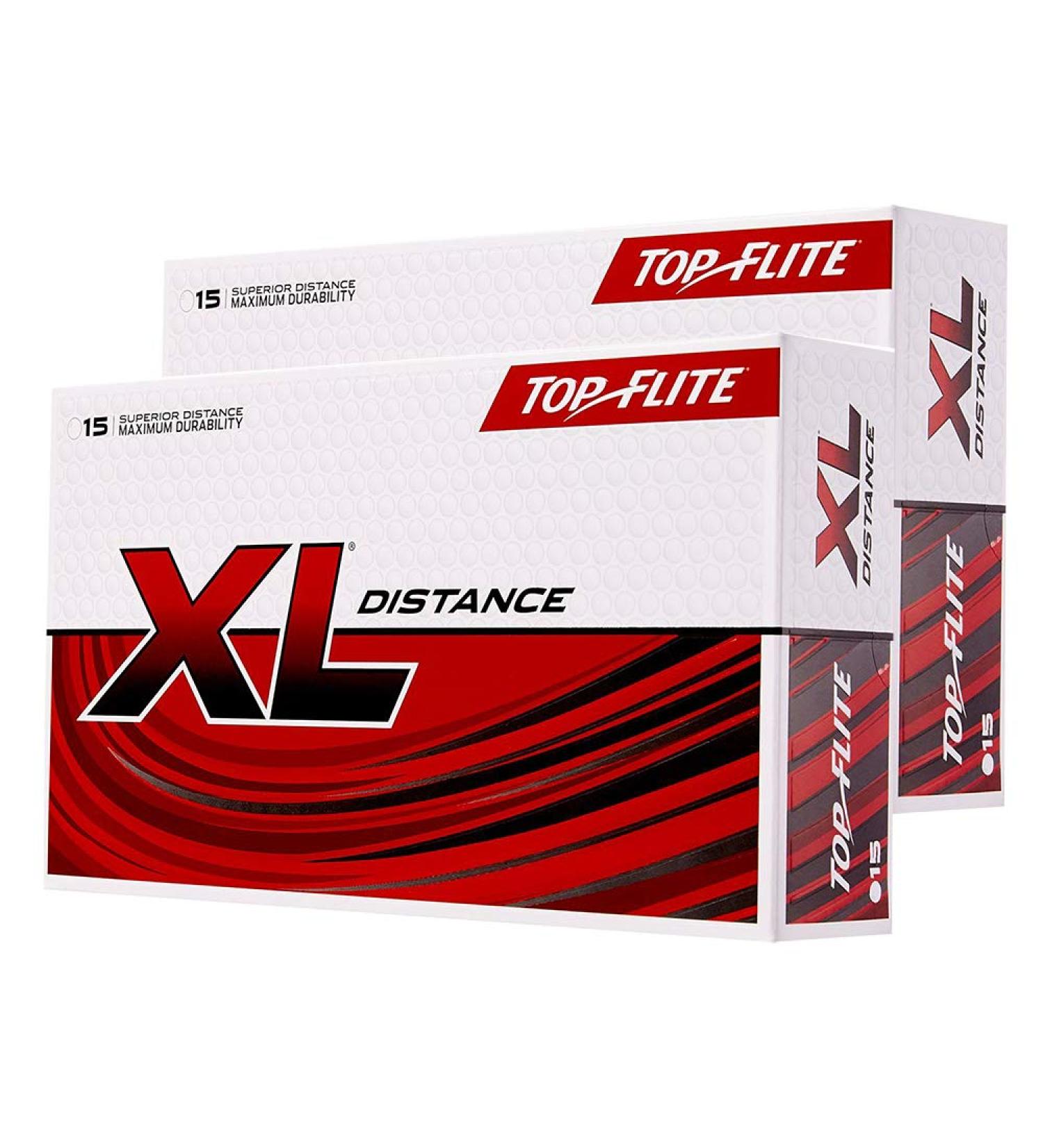 Top Flite XL Distance Golf Balls - White (2pk, 30 Balls) - Best Price & Quality - Buy Online on GoSupps.com