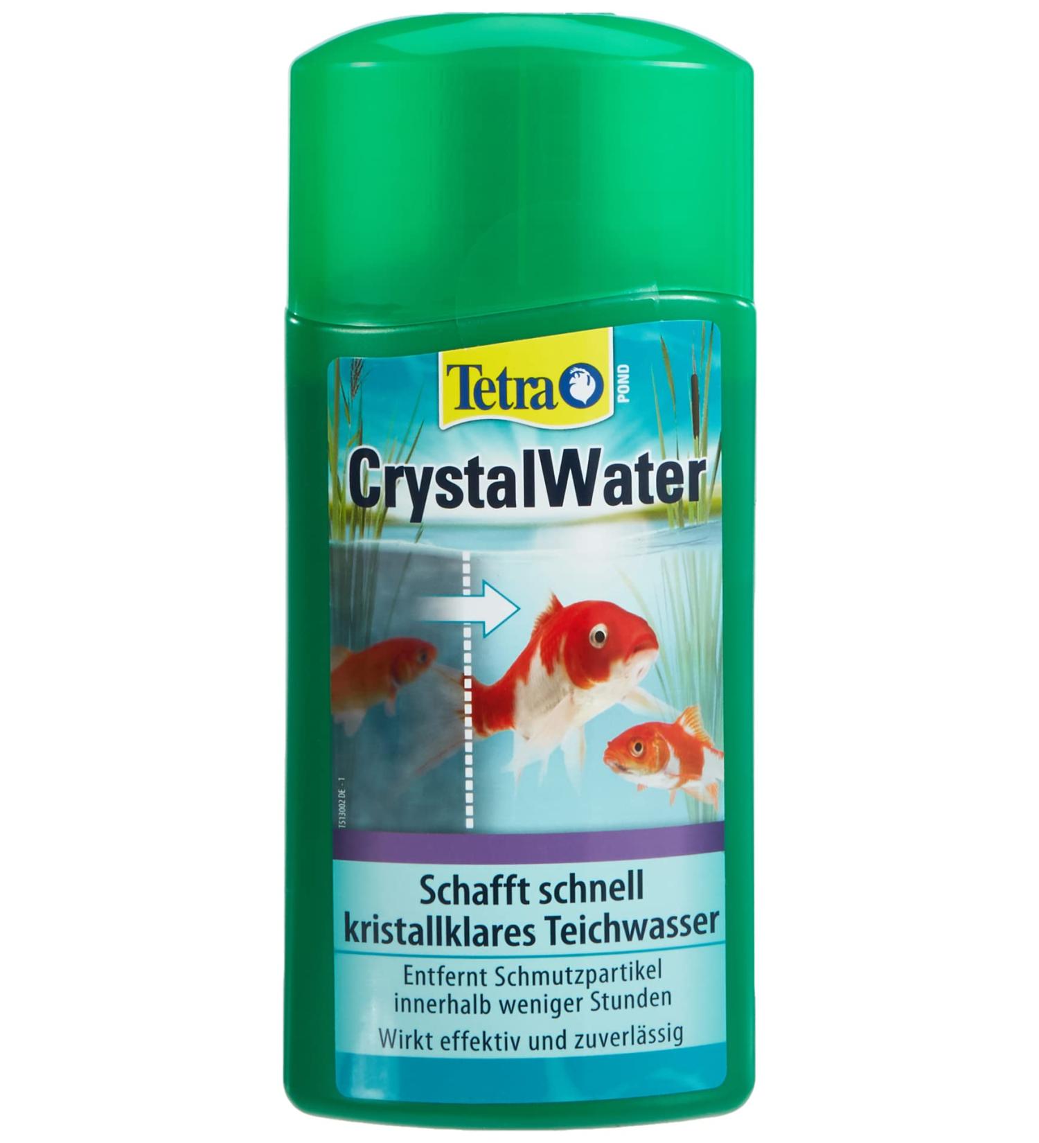 Tetra Pond Crystal Water Effectively Clears Dirty Pond Water 500 ml 500 ml (Pack of 1) - Buy Online on GoSupps.com