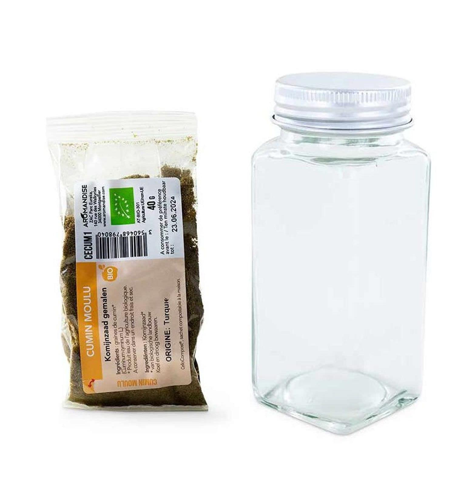 Spice Powder Bottle + Ground Cumin 40g - Buy Online on GoSupps.com