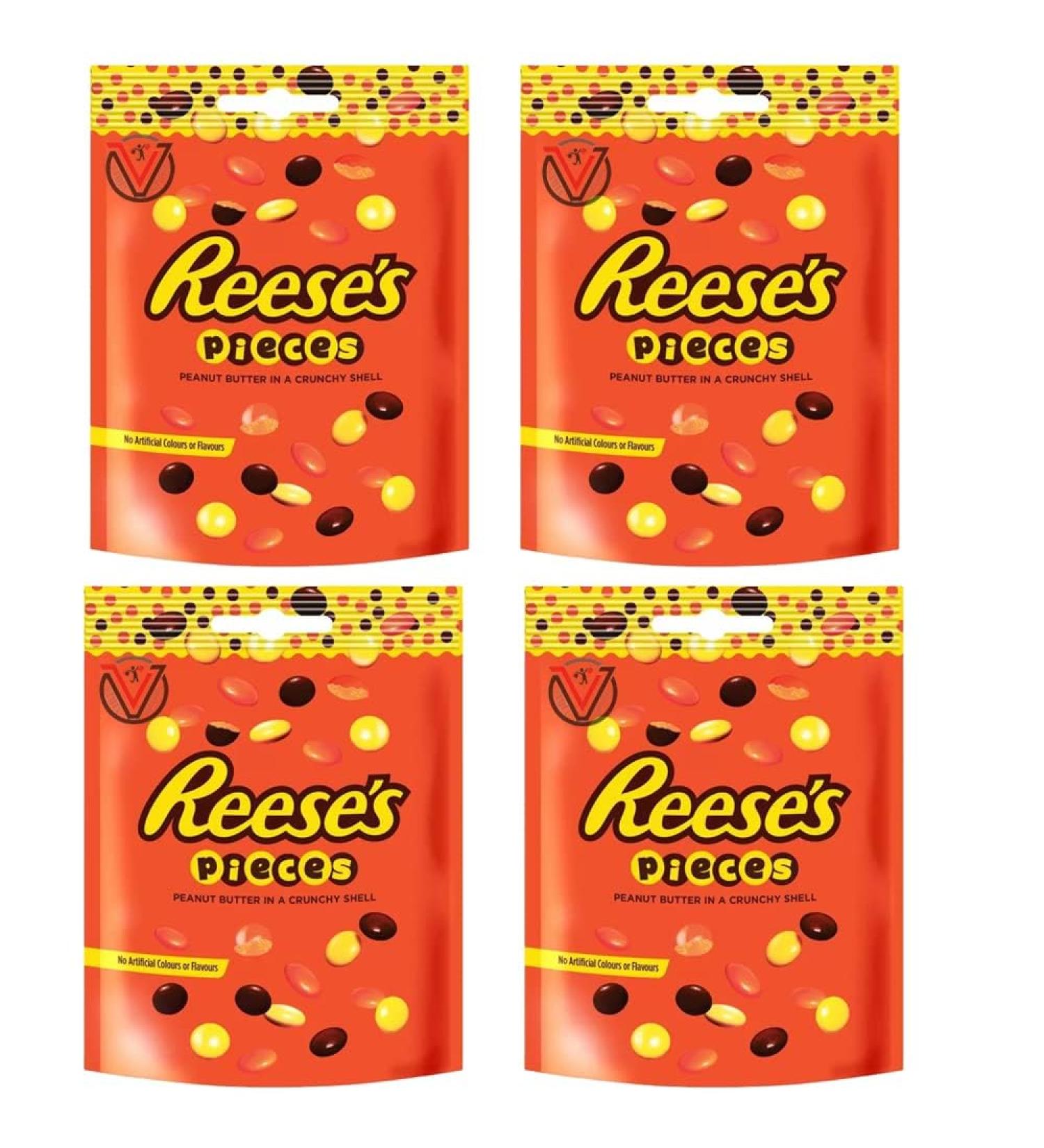Reese's Pieces Peanut Butter Pouch 90g (4)