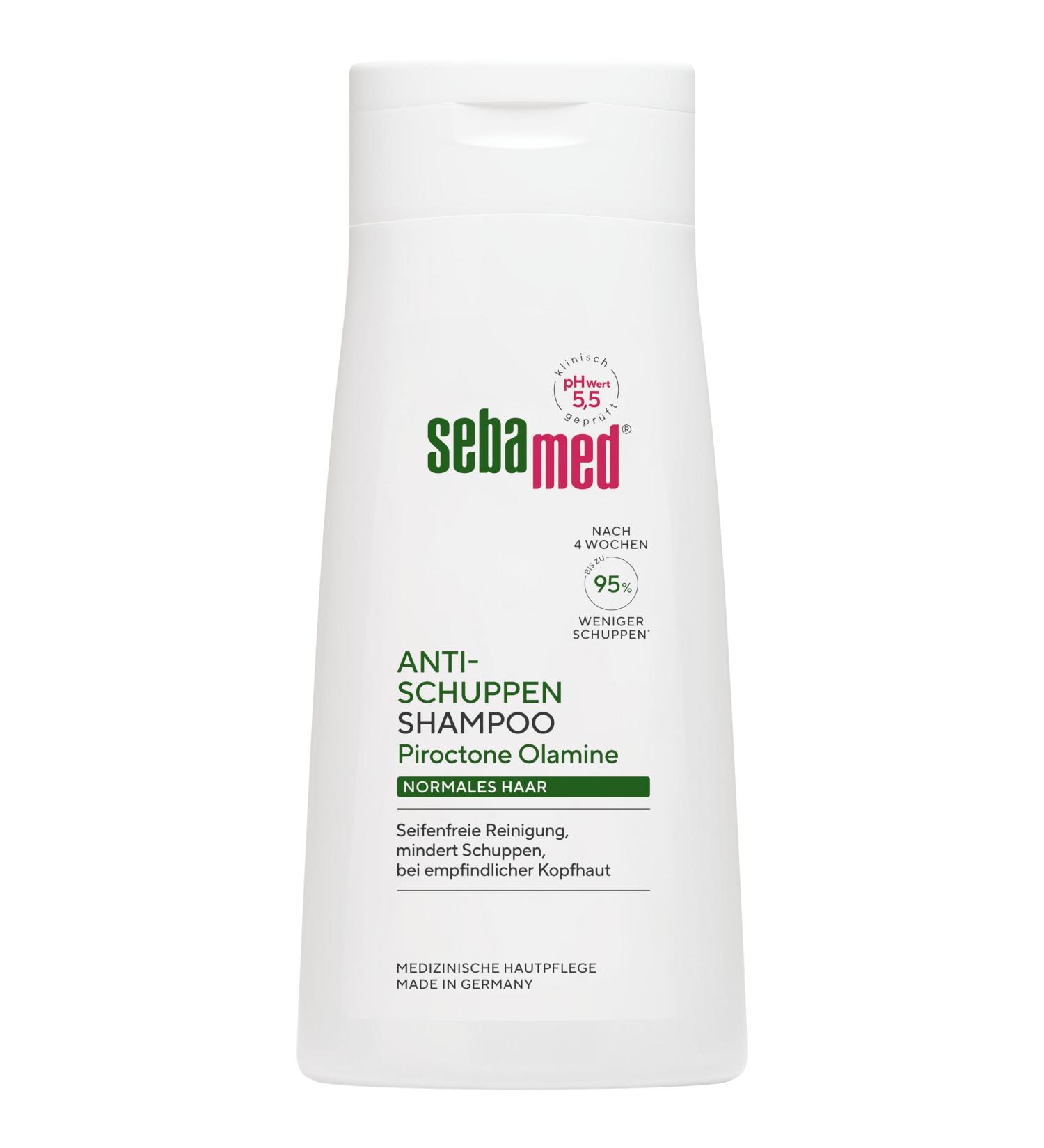 Sebamed Shampooing anti-pelliculaire 400 ml jusqu' 95% de pellicules en moins apr s seulement 4 semaines pour cheveux normaux convient pour le lavage quotidien des cheveux shampooing - Buy Online on GoSupps.com