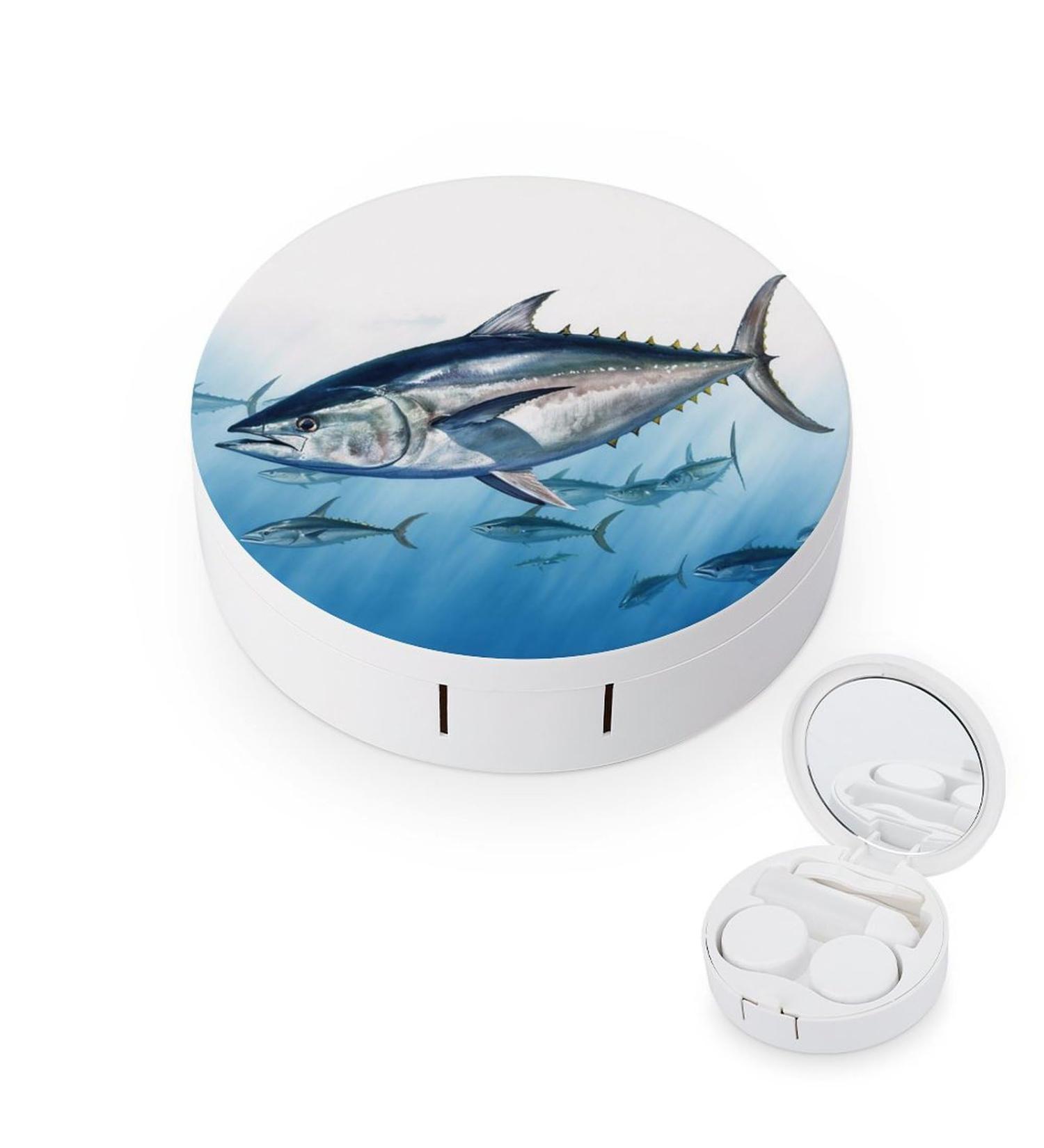 Buy Portable Bluefin Tuna Contact Lens Case - Travel-friendly Storage Box for Lenses - Buy Online on GoSupps.com