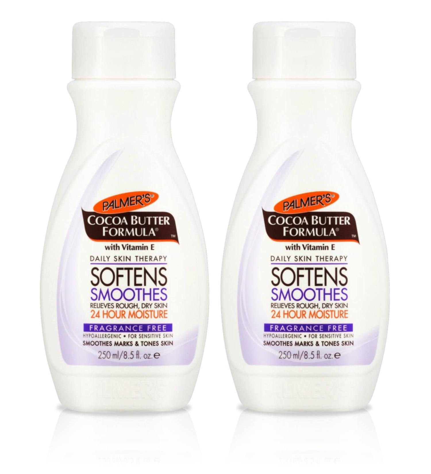 2x Palmers Cocoa Butter Fragrance Free 250ml 250 ml (Pack of 2) - Buy Online on GoSupps.com