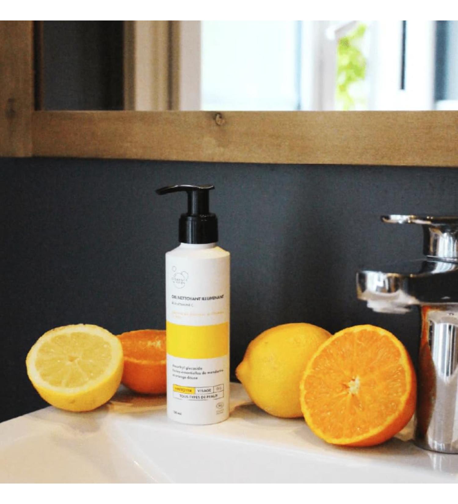 Cl mence & Vivien Illuminating Cleansing Gel for dull and tired skin - Cl mence & Vivien