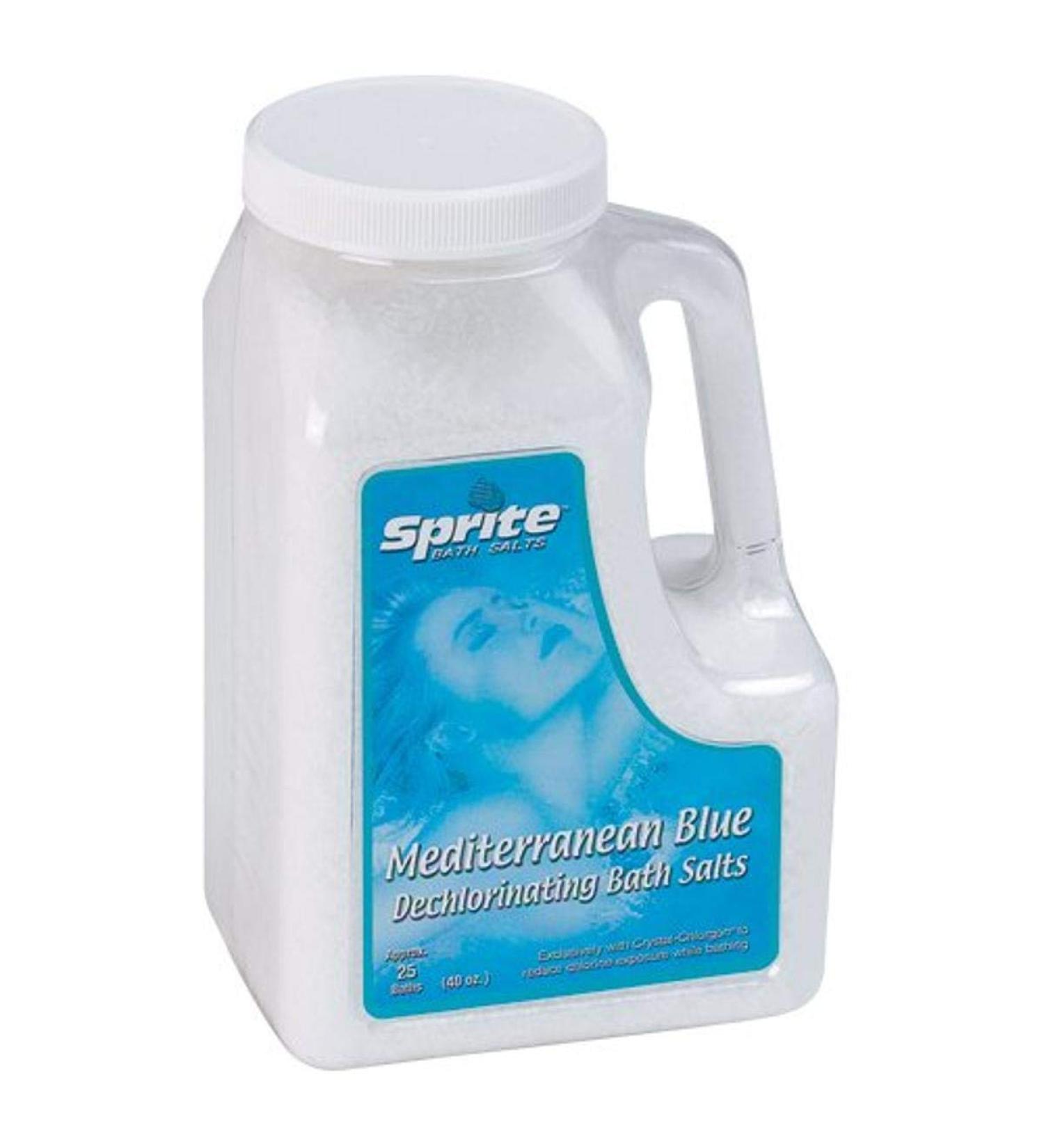 Sprite MBS Blue Dechlorinating Bath Salts  40 Ounce