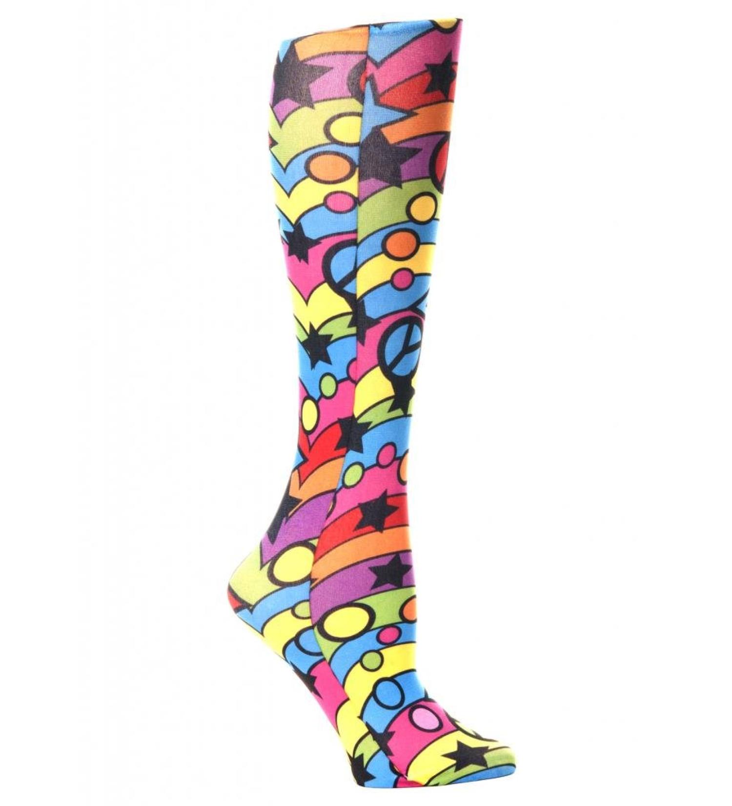 Celeste Stein Designs Women's Rainbow 60's-Multi-One Size Fits Most