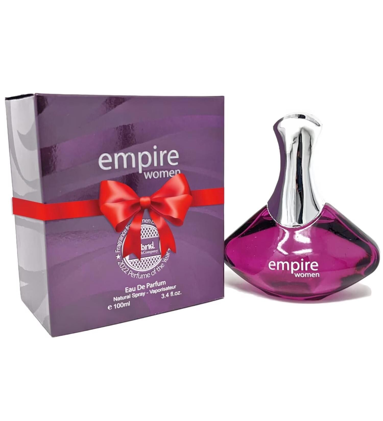 Hybrid & Company Empire Fragrance for Women Eau De Parfum Natural Spray Classic Scent 3.4 Fl Oz Empire 3.4 Fl Oz (Pack of 1) - Buy Online on GoSupps.com