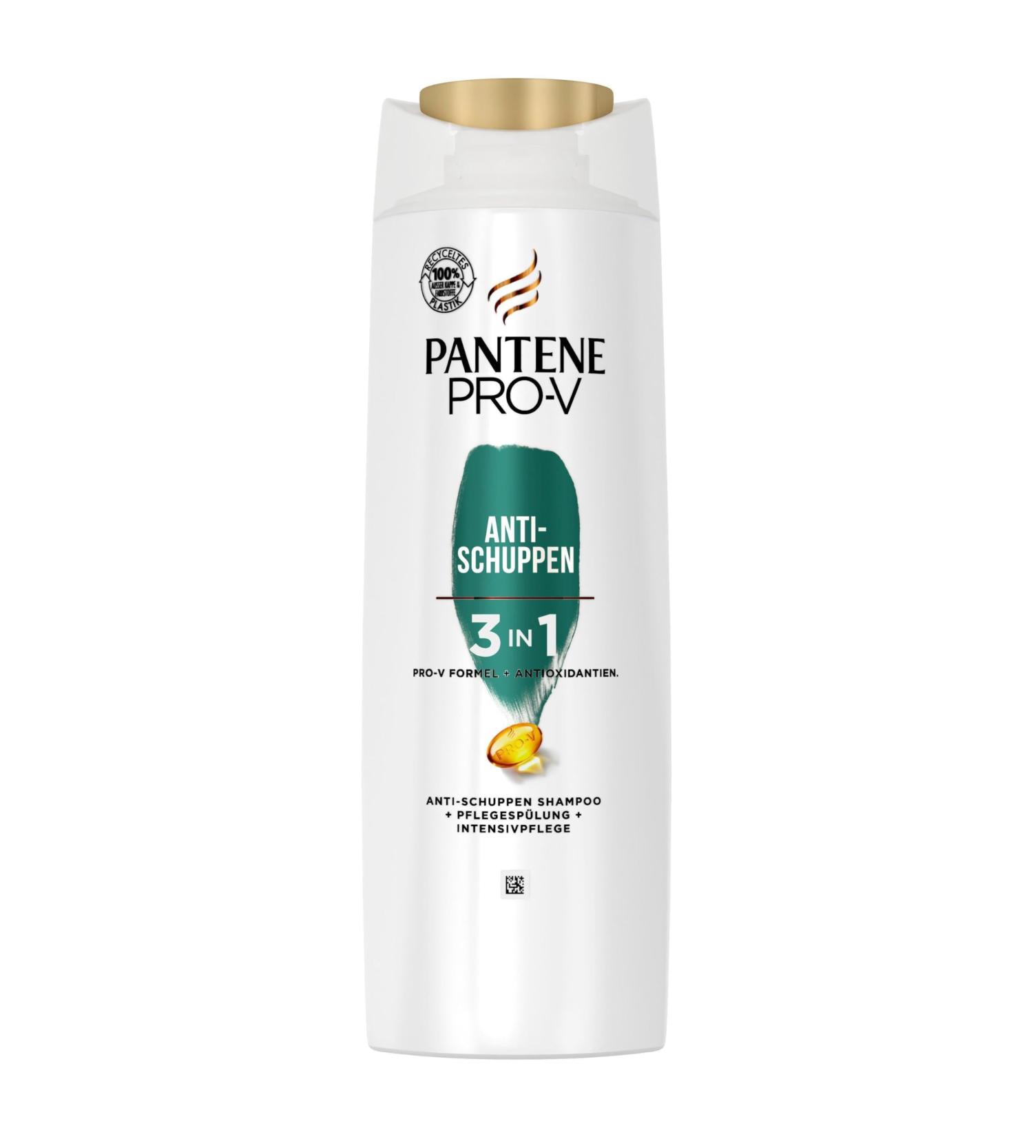 Buy Pantene PRO-V Anti-Shed 3-in-1 Shampoo + Care - 400ml | Intensive Formula with Antioxidants for All Hair Types | International Shipping - Buy Online on GoSupps.com