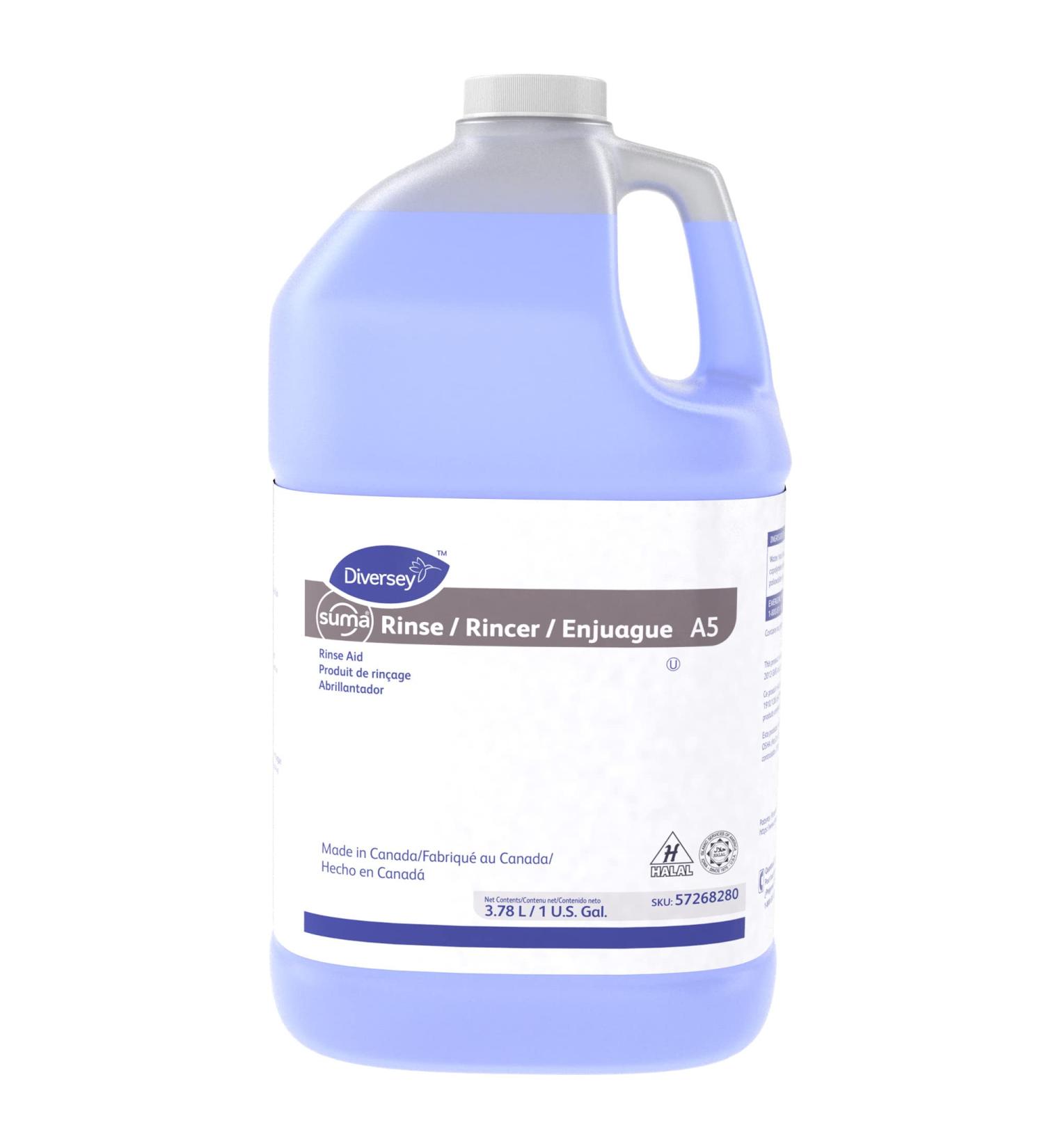 Suma Rinse Aid Liquid A5, 1 Gallon