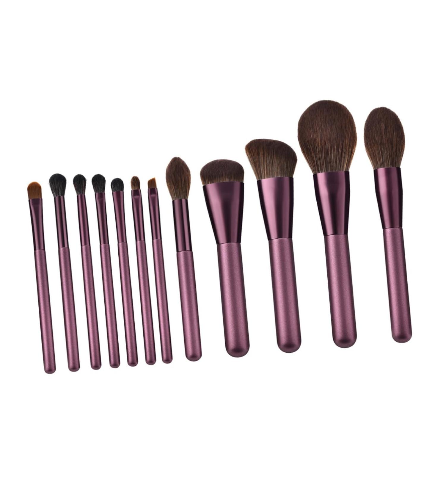 Beaupretty Professional Makeup Brush women s suits ladies suits brush for woman brush Bamboo major purple Cosmetics Brush - Buy Online on GoSupps.com