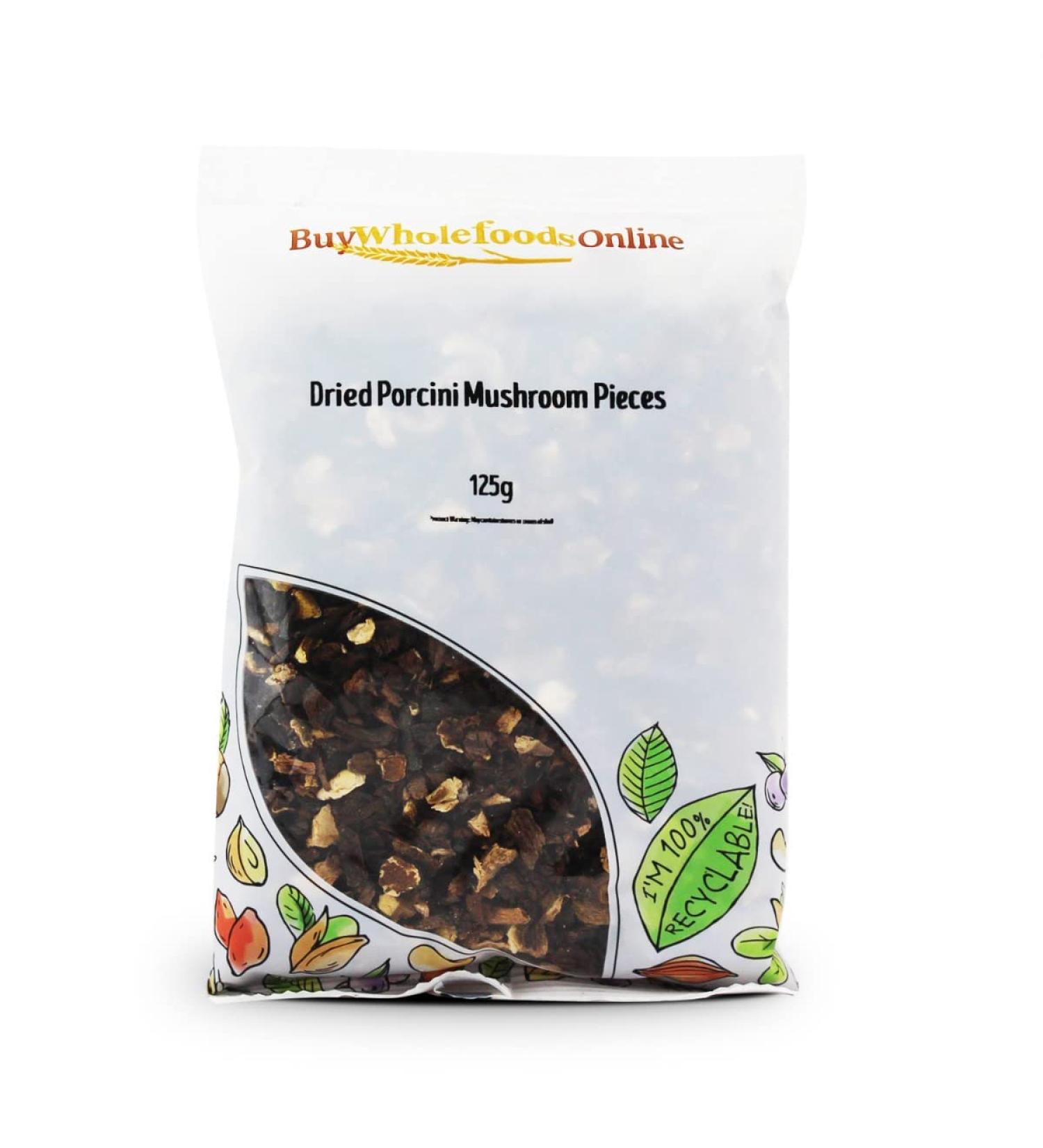 Dried Porcini Mushroom Pieces 125g (BWFO)